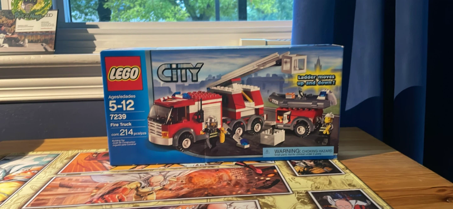 LEGO City Fire Truck Set 7239