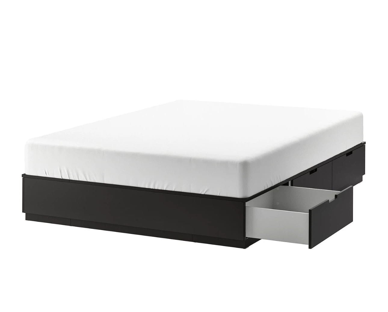 IKEA NORDLI Queen Bed Frame with Storage