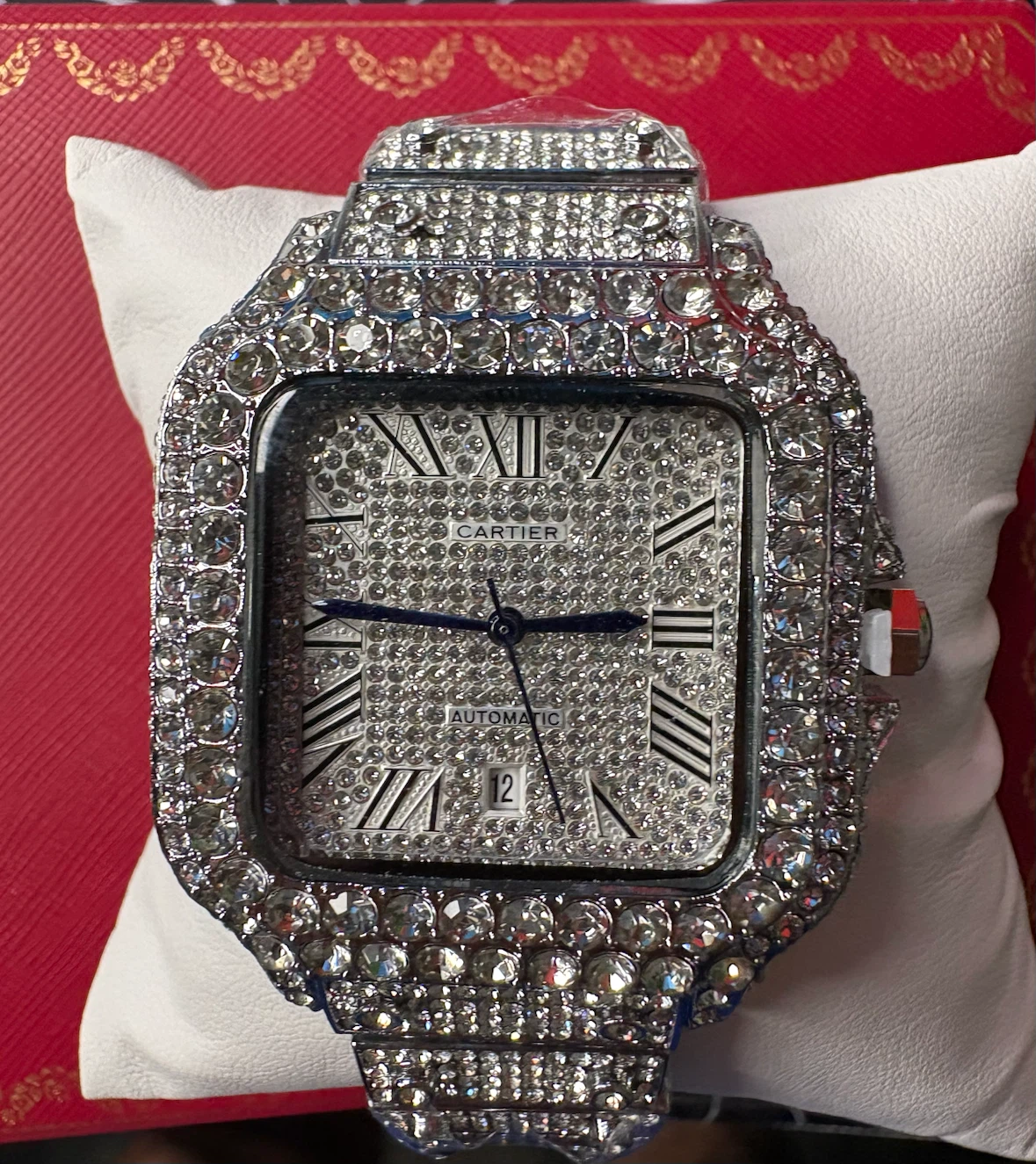 Brand New Moissanite Iced-Out Automatic luxury Watch - photo 4