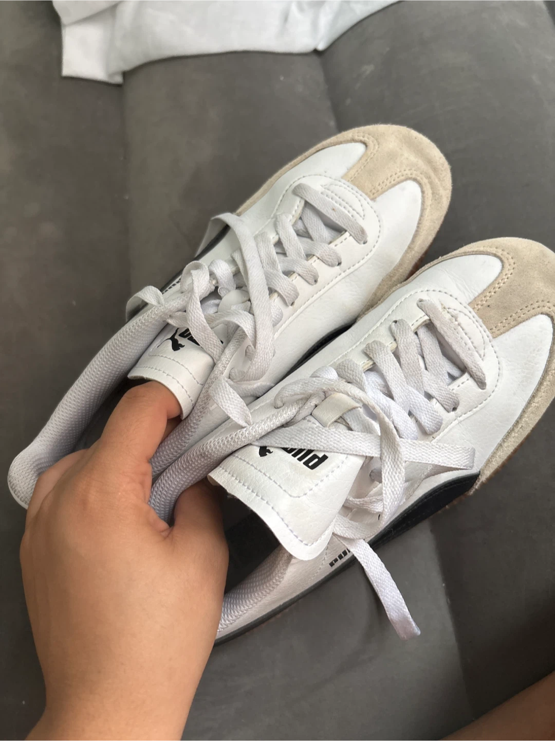 Puma Sneakers White and Black Women's Size 9.5 - photo 4
