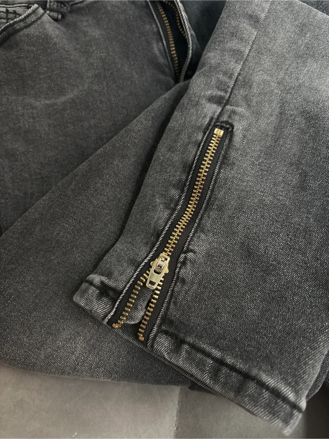 Gray Cargo Jeans - photo 3