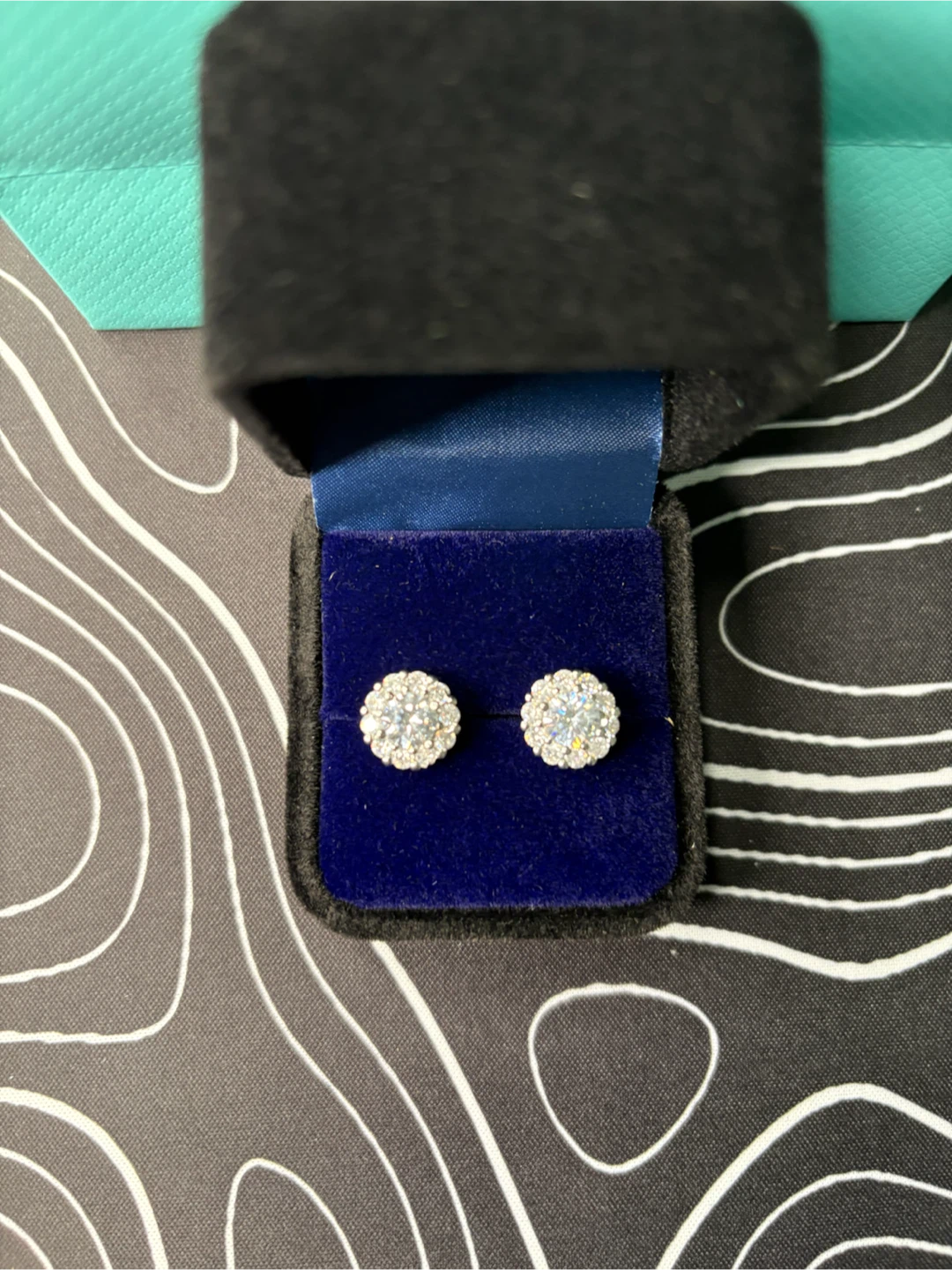 luxury moissantie ear ring - photo 3