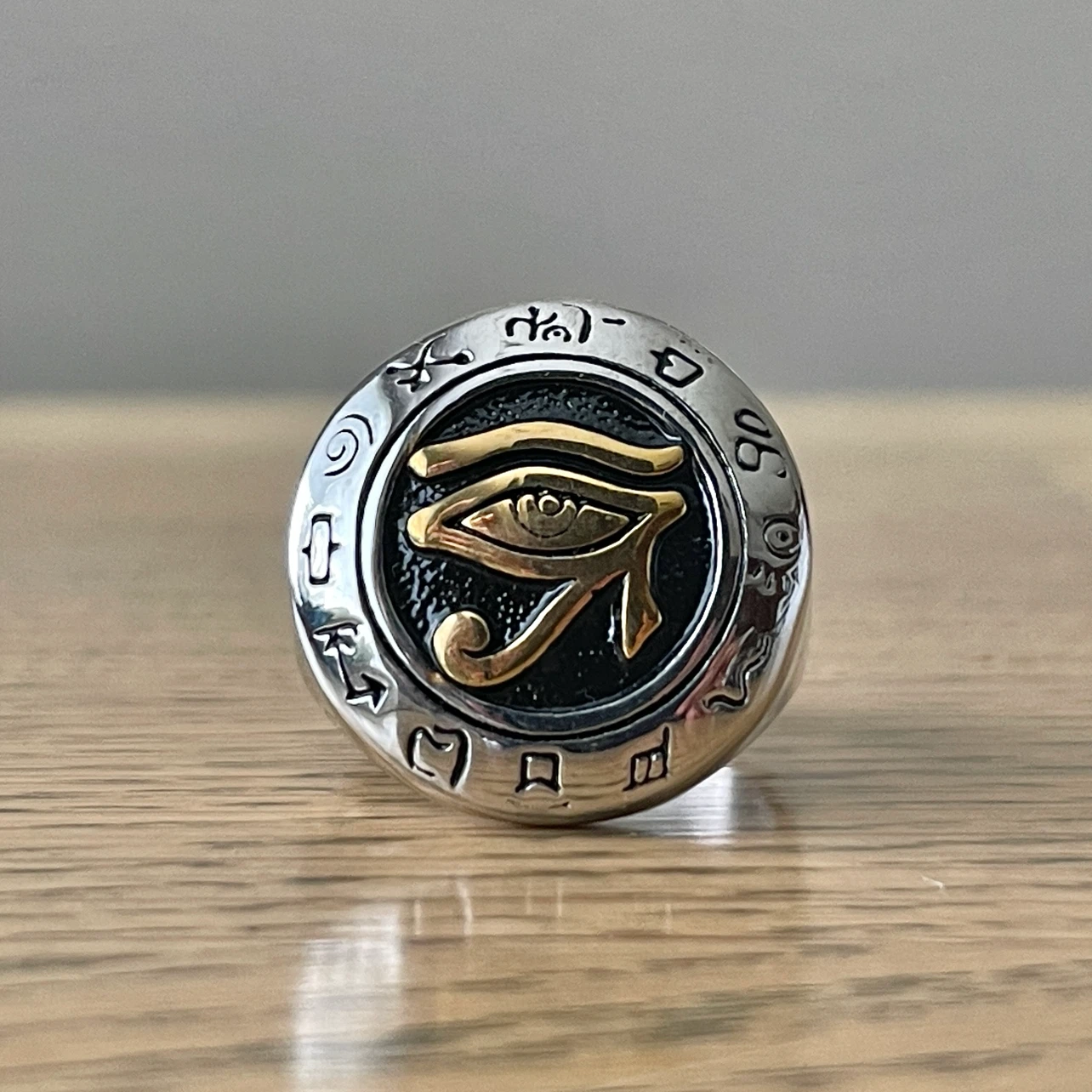 Eye of Horus stainless steel (size 12) - photo 2