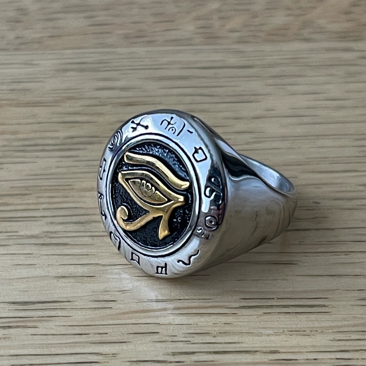 Eye of Horus stainless steel (size 12) - photo 3