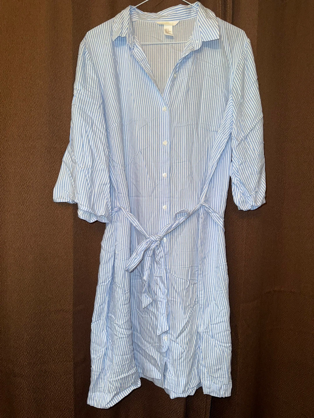 H&M Striped Shirt Dress