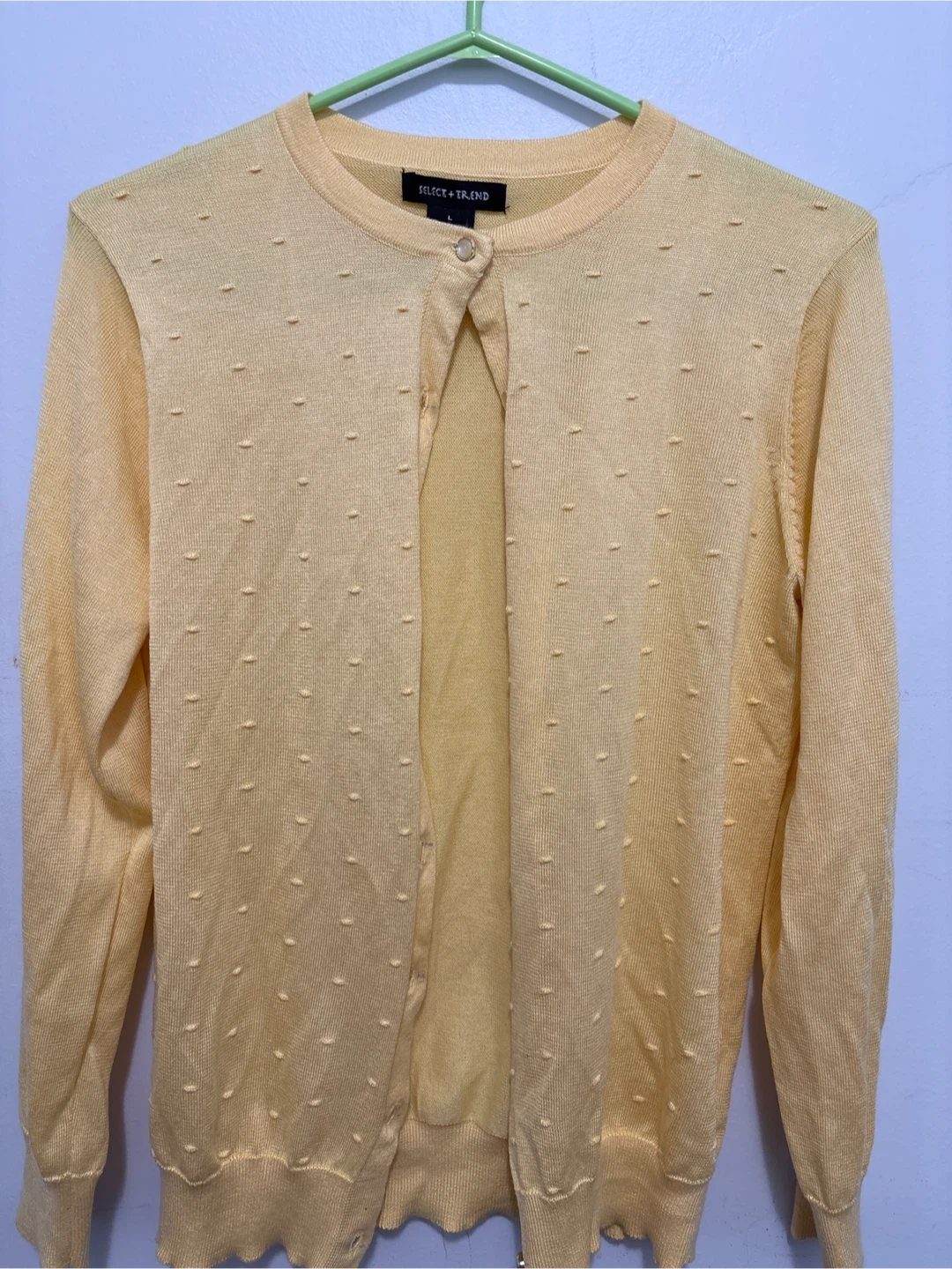 Select + Trend Yellow Cardigan