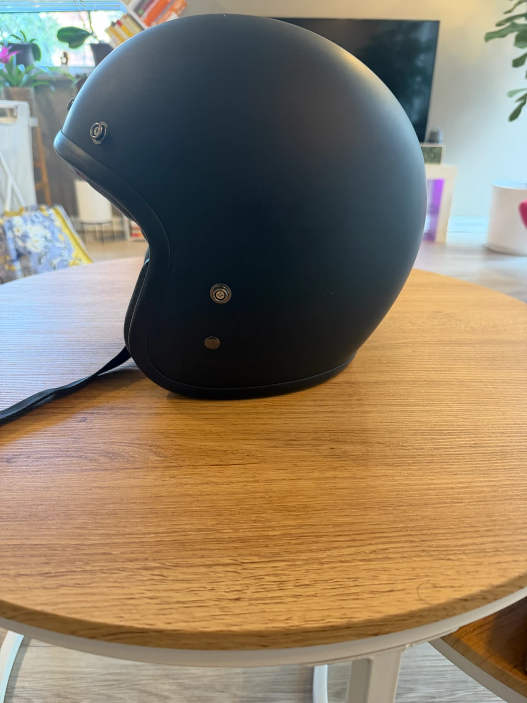 Bell Helmets Custom 500 Matte Black Motorcycle Helmet - photo 2