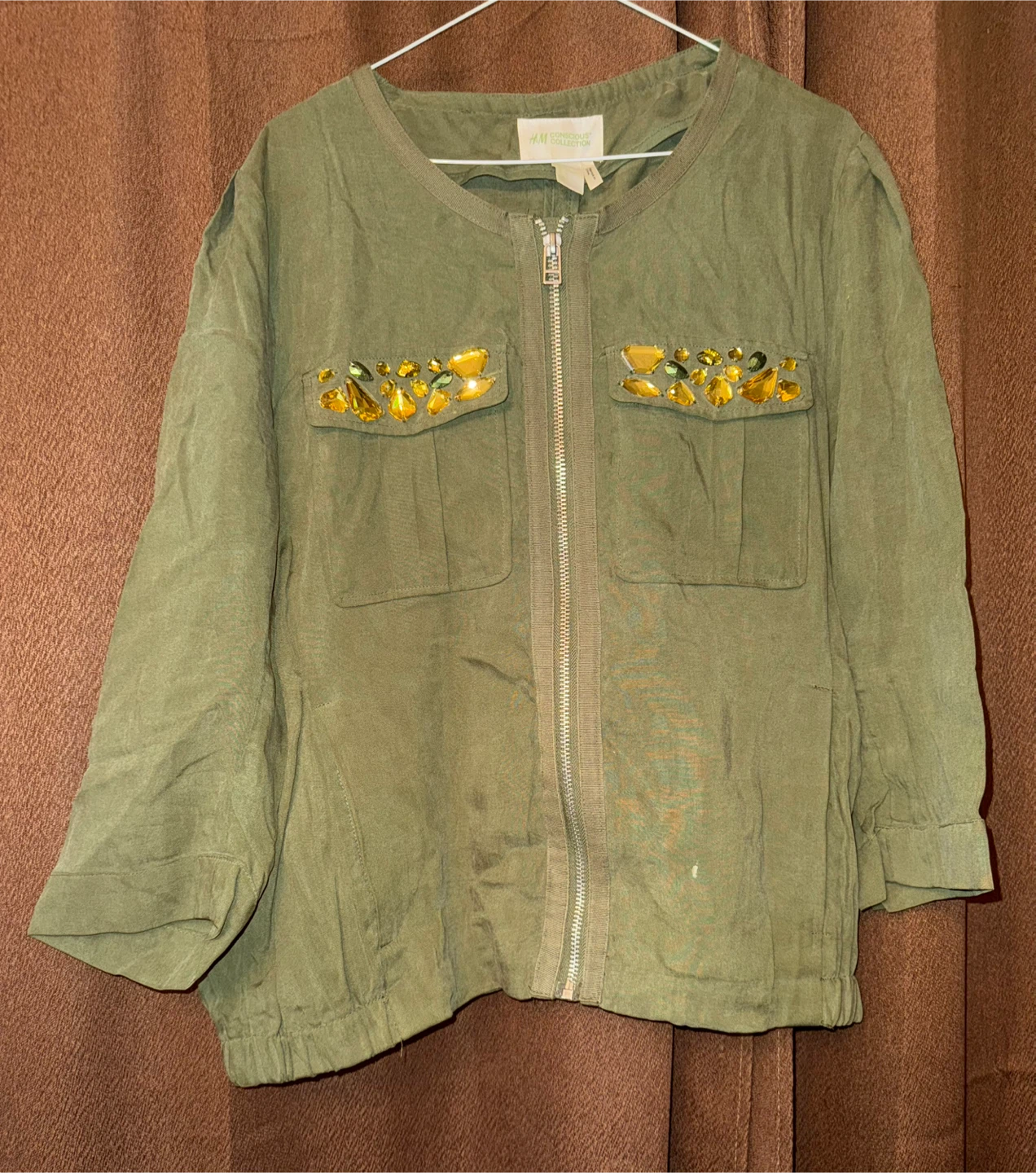 H&M Conscious Collection Embellished Jacket