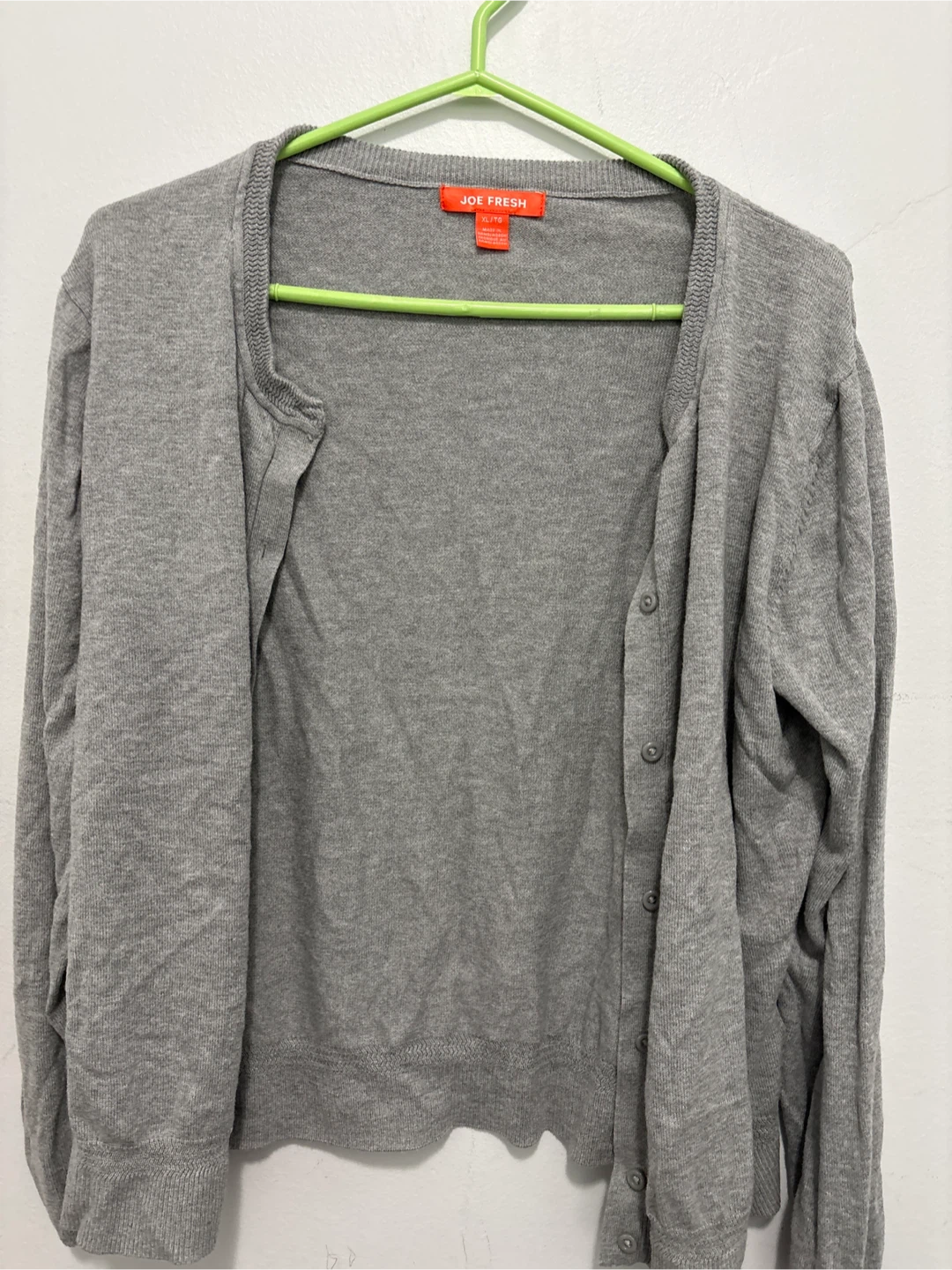 Joe Fresh Grey Cardigan