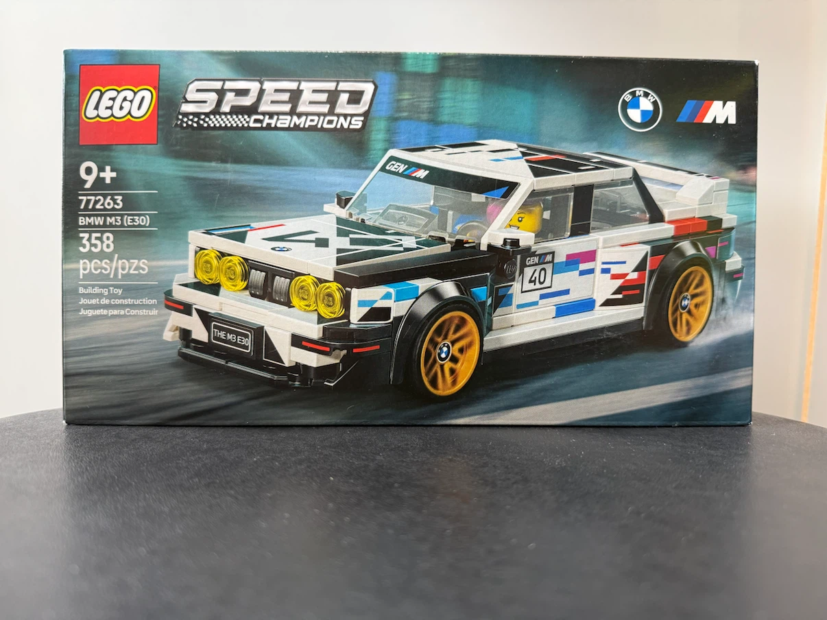 LEGO Speed Champions BMW M3 (E30) 77263 Building Toy