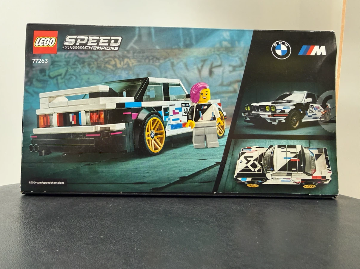 LEGO Speed Champions BMW M3 (E30) 77263 Building Toy - photo 2