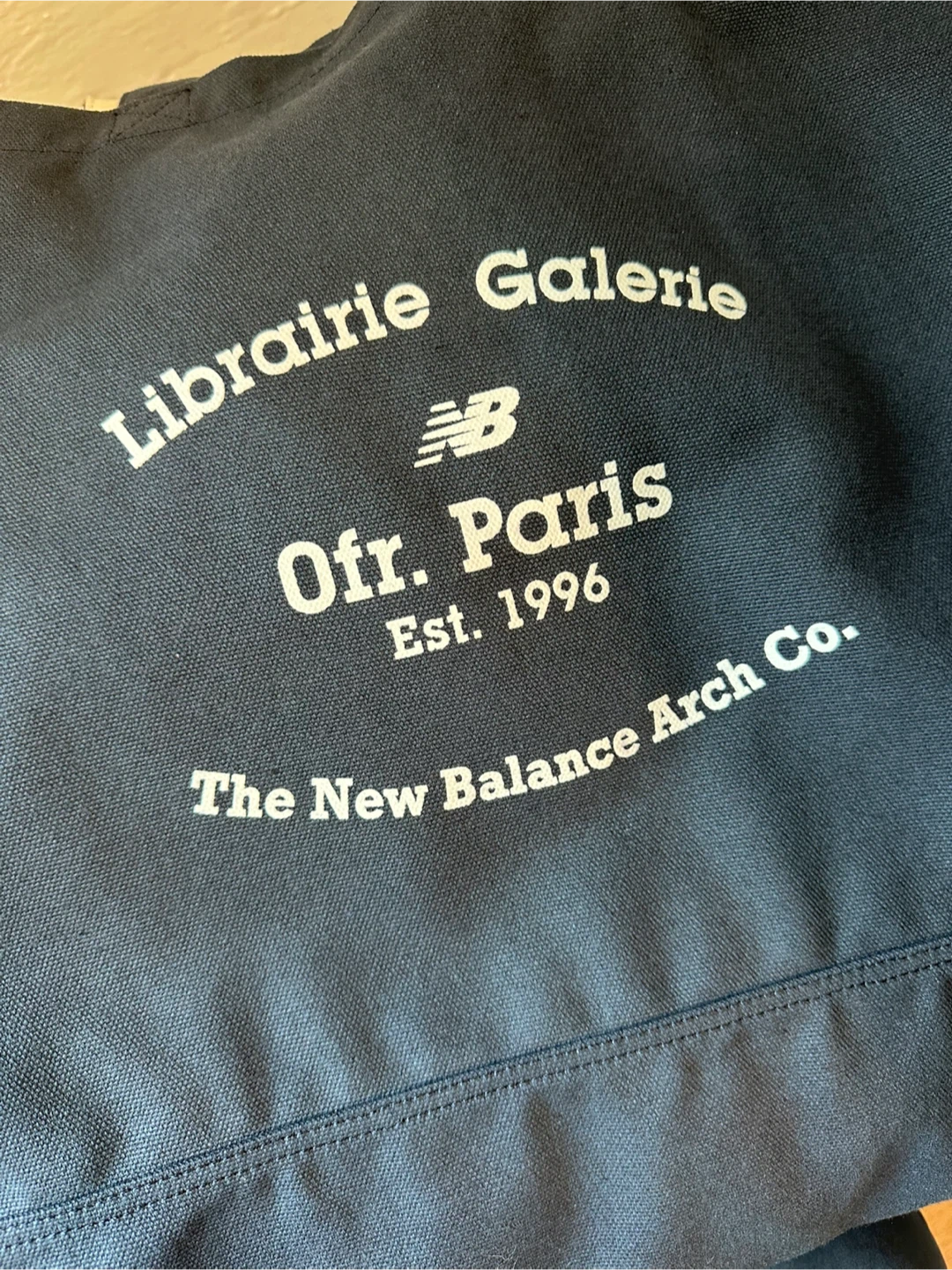 New Balance Ofr. Paris Canvas Tote Bag
