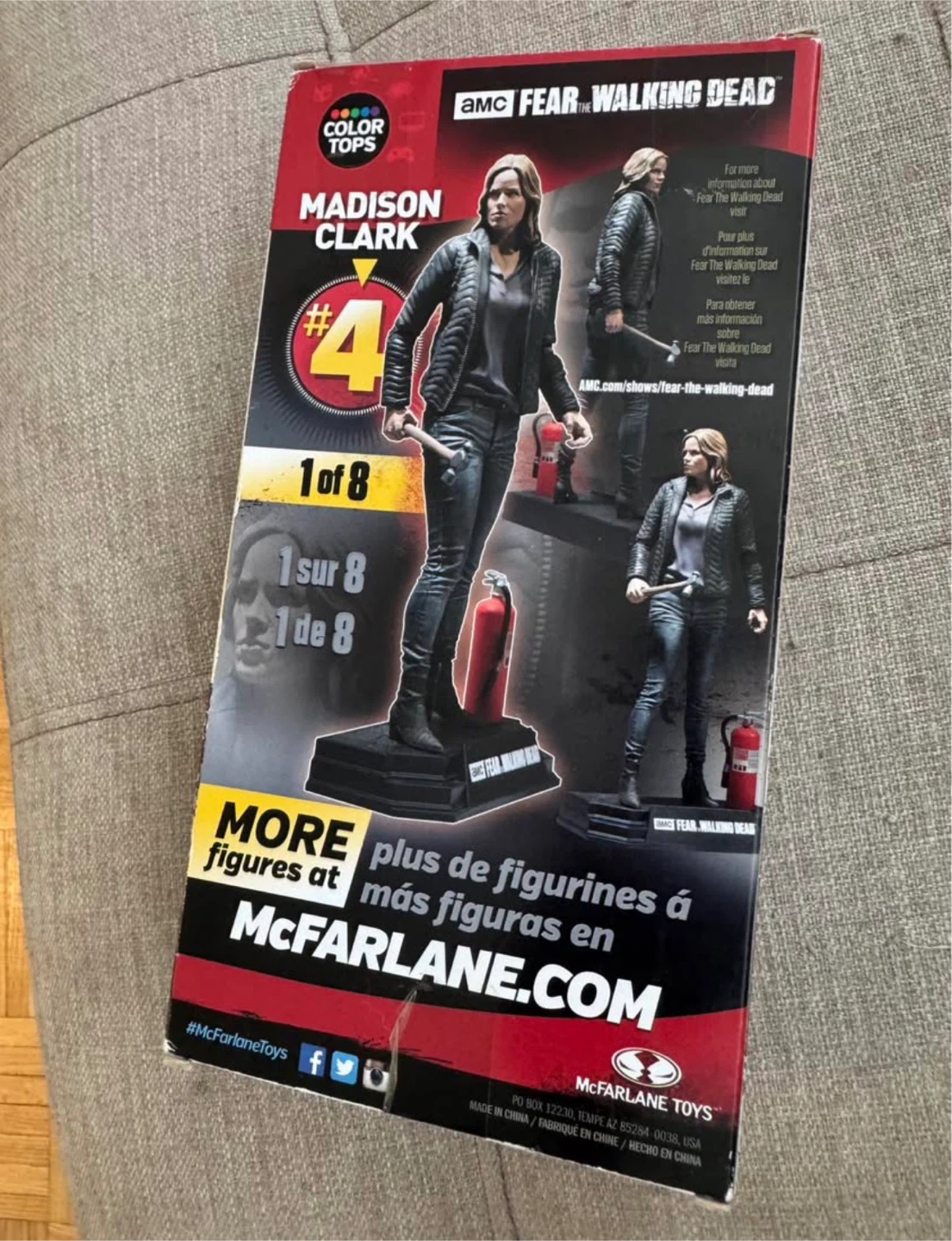 McFarlane Fear The Walking Dead Madison Clark 7" Action Figure - photo 3