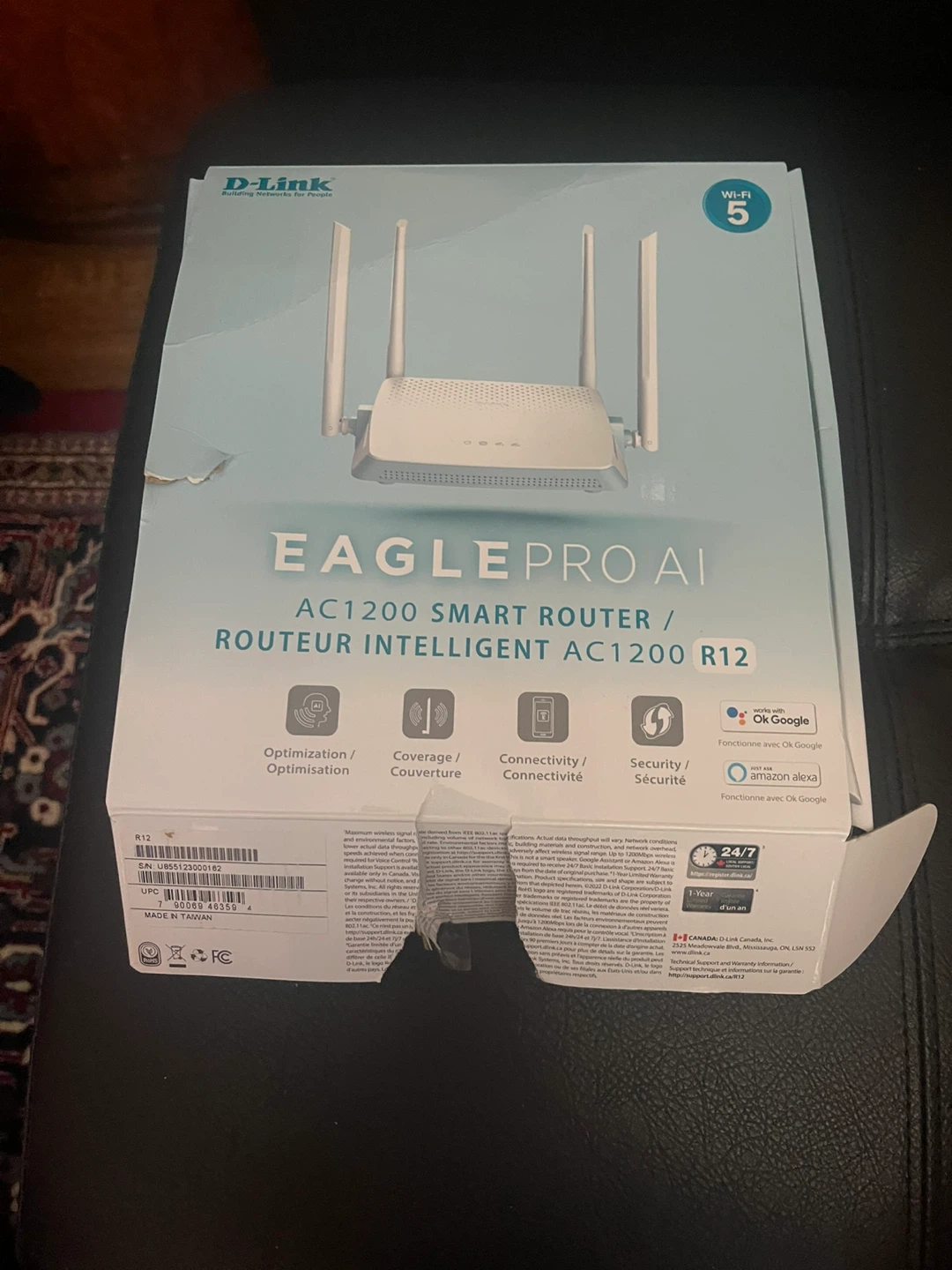D-link eagle pro AC 1200 smart router