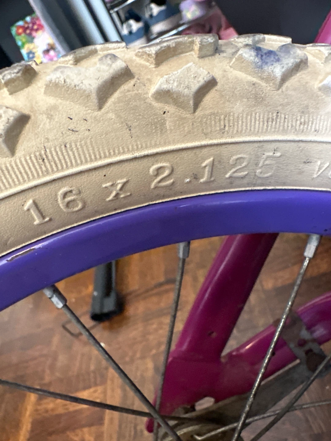 Quest Kids Bicycle 16 inches with Purple Helmet - photo 2