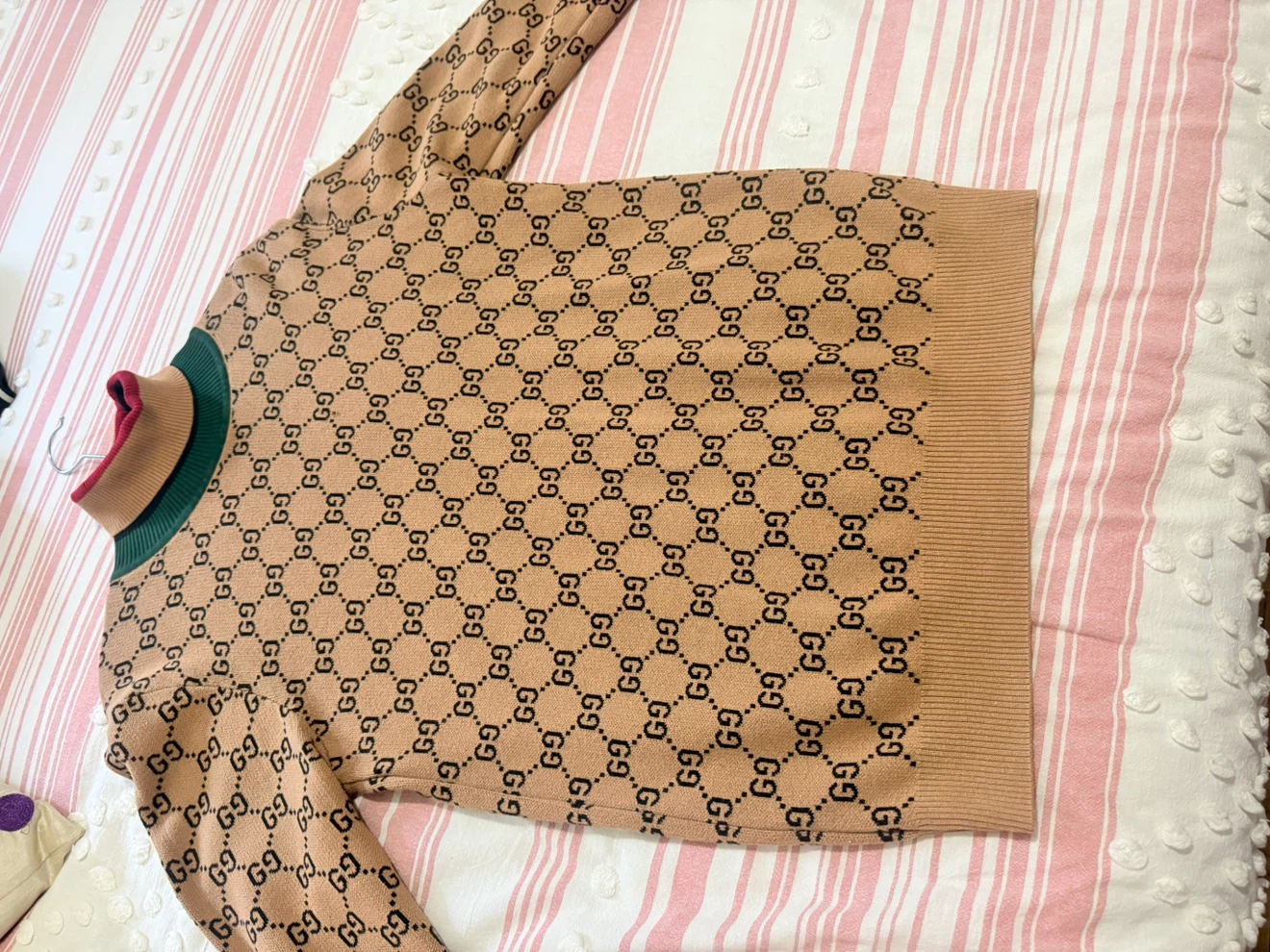 Gucci Monogram Mock Neck Sweater size M