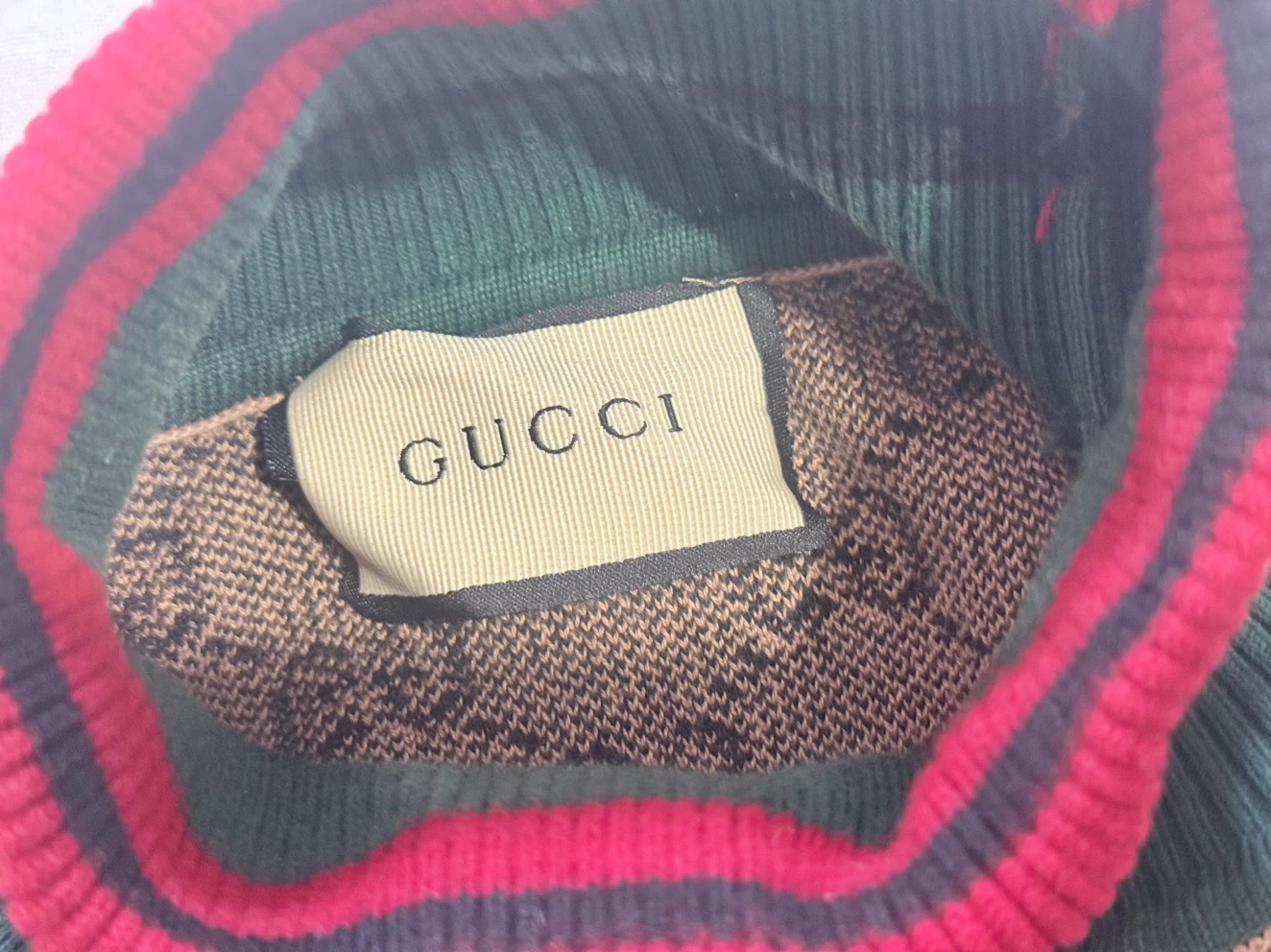 Gucci Monogram Mock Neck Sweater size M - photo 4