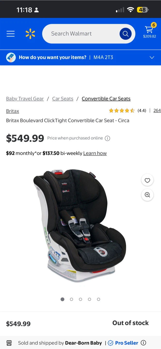 Britax Boulevard ClickTight Convertible Car Seat - Circa