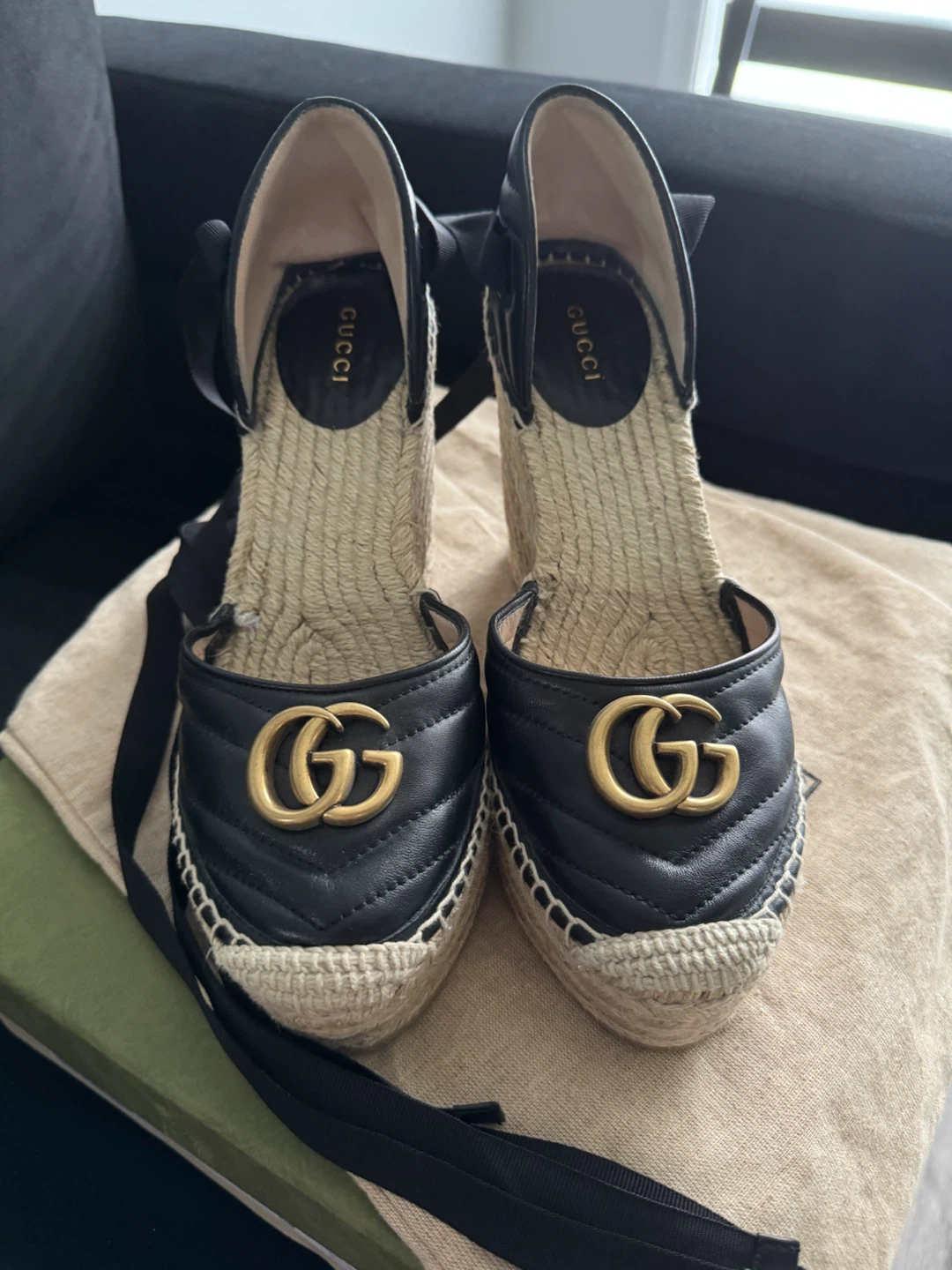 Gucci wedge sandals - photo 2