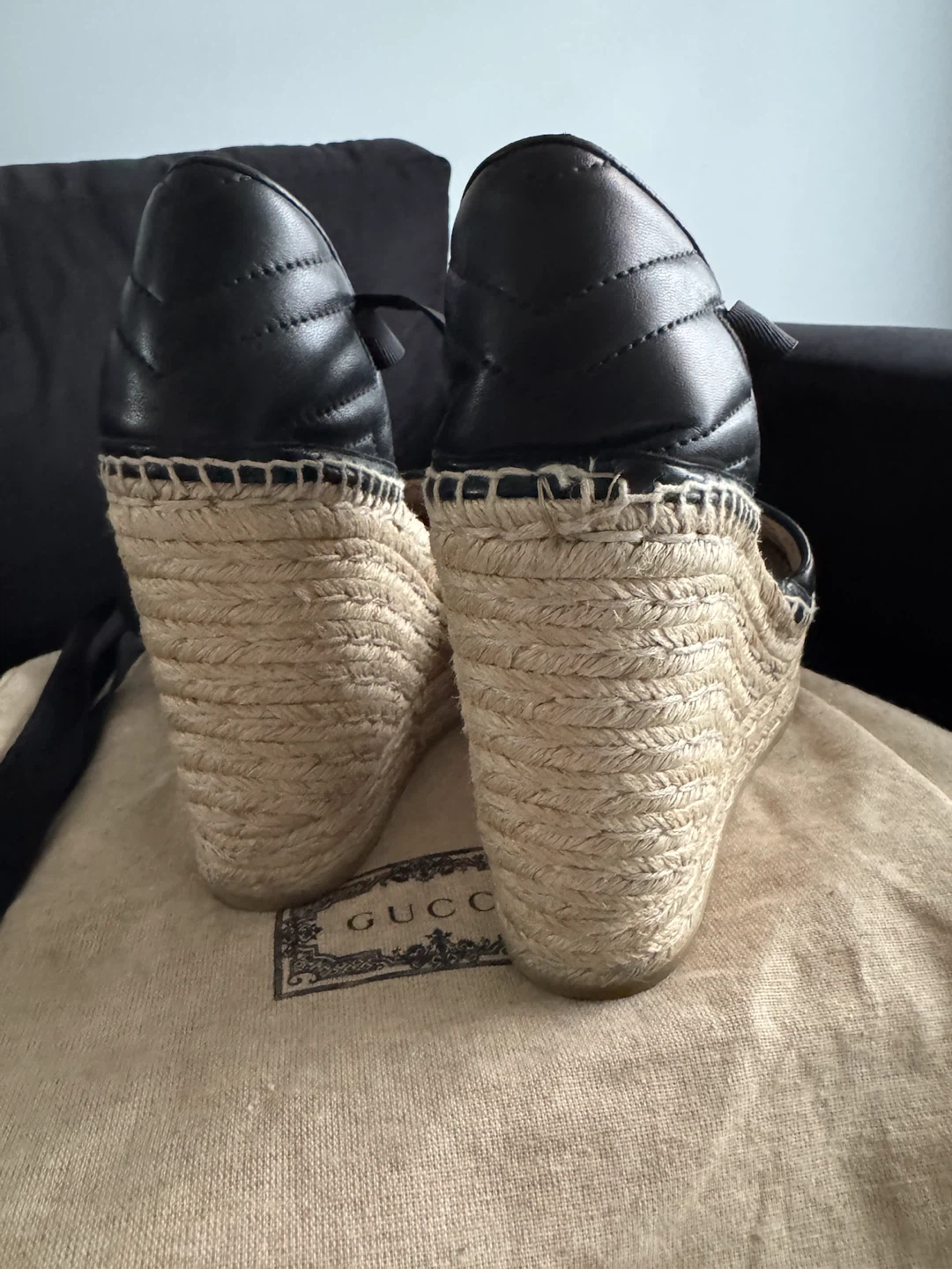 Gucci wedge sandals - photo 3