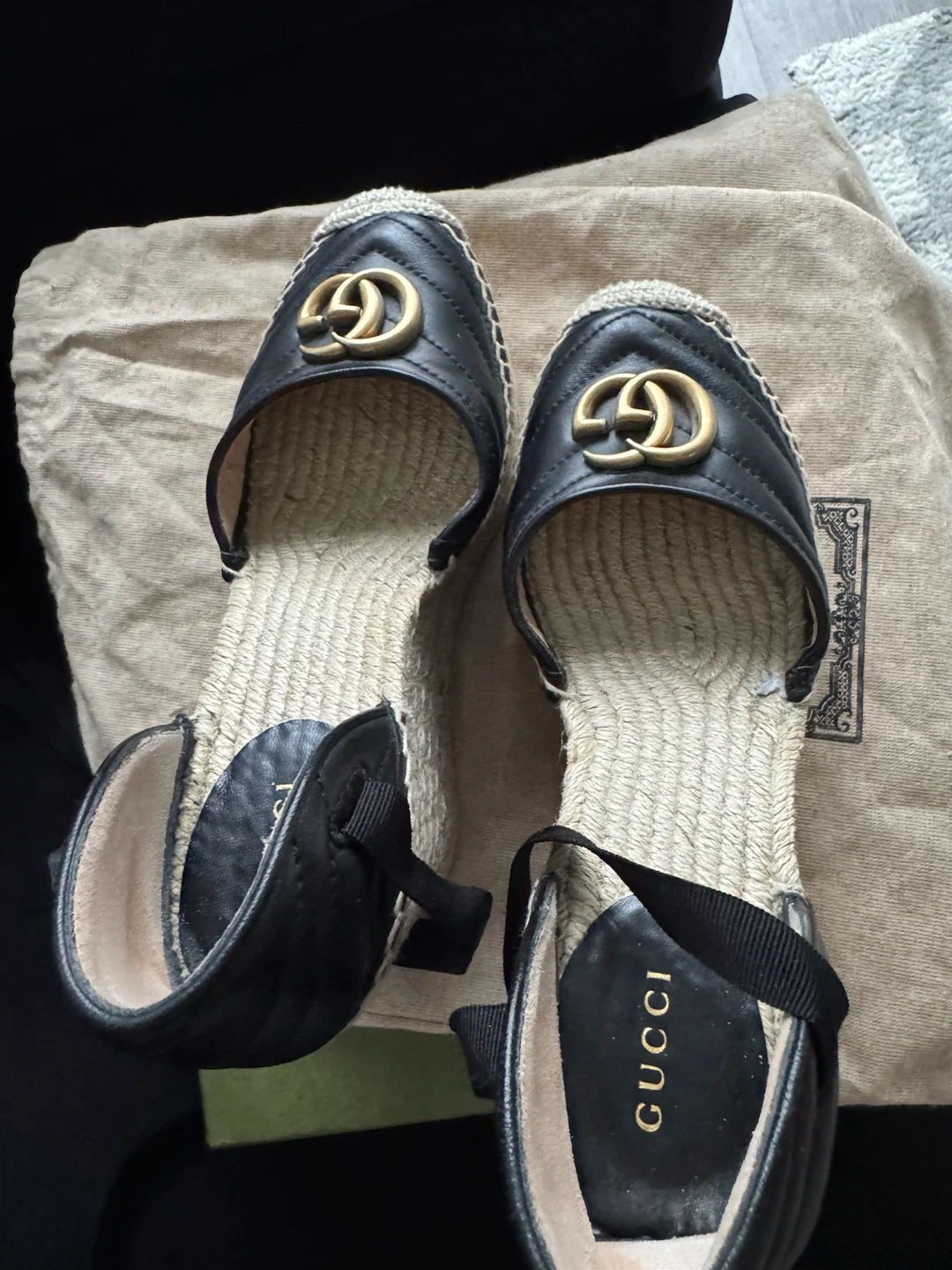 Gucci wedge sandals - photo 5
