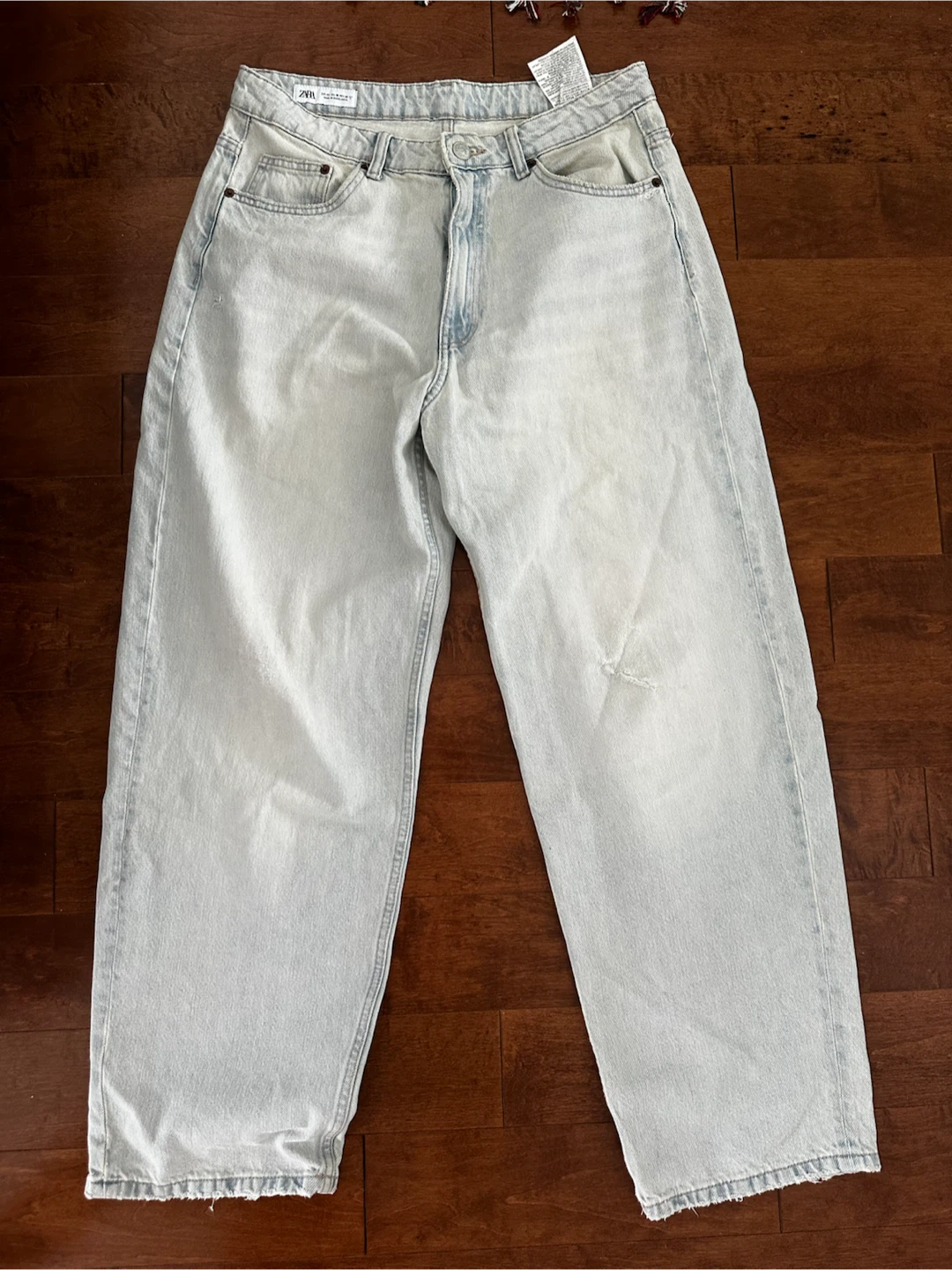 Zara Tailored Mid Waist Balloon Jeans - photo 2
