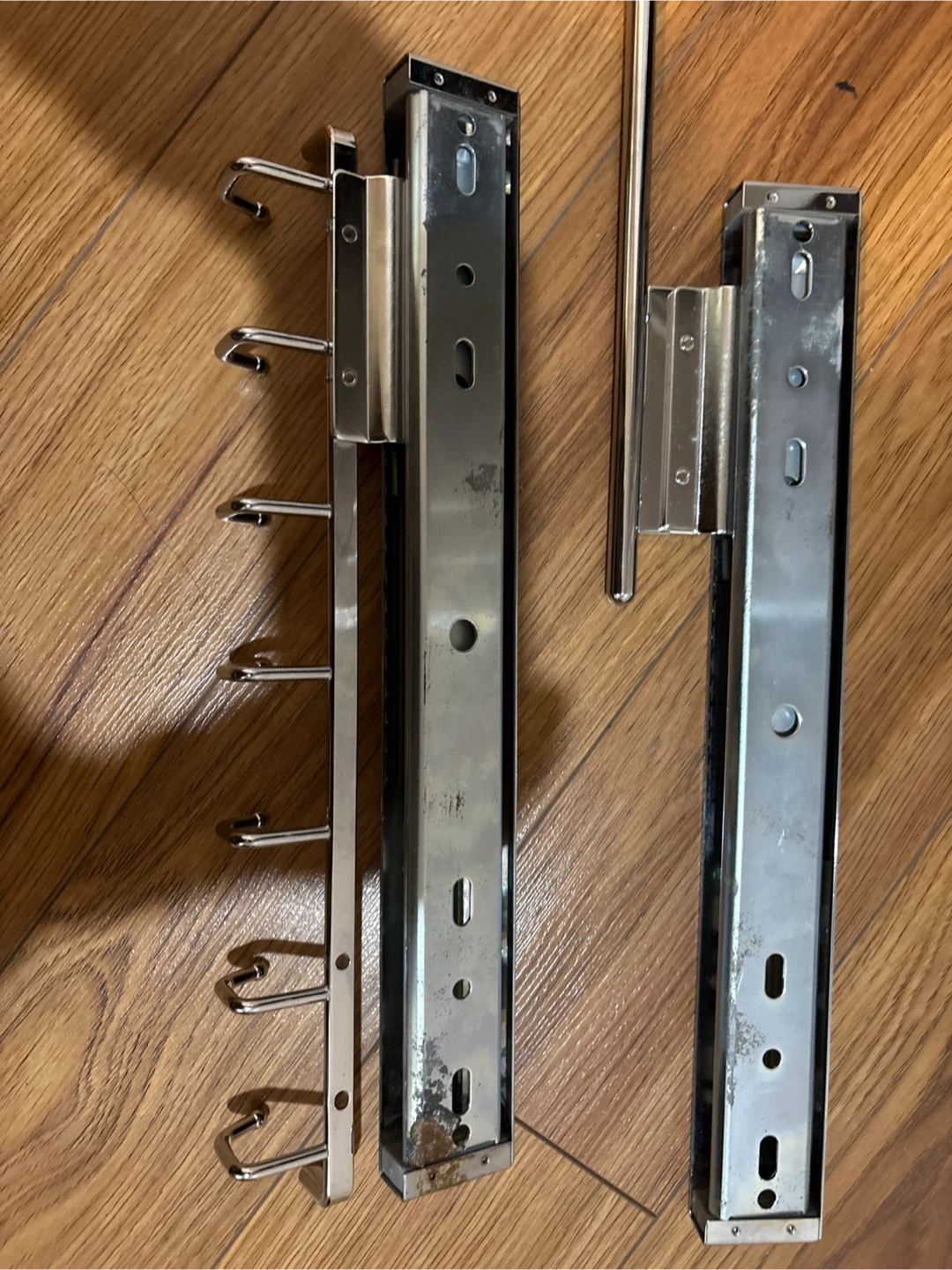 Chrome Pull-Out Tie or Belt Rack - photo 2