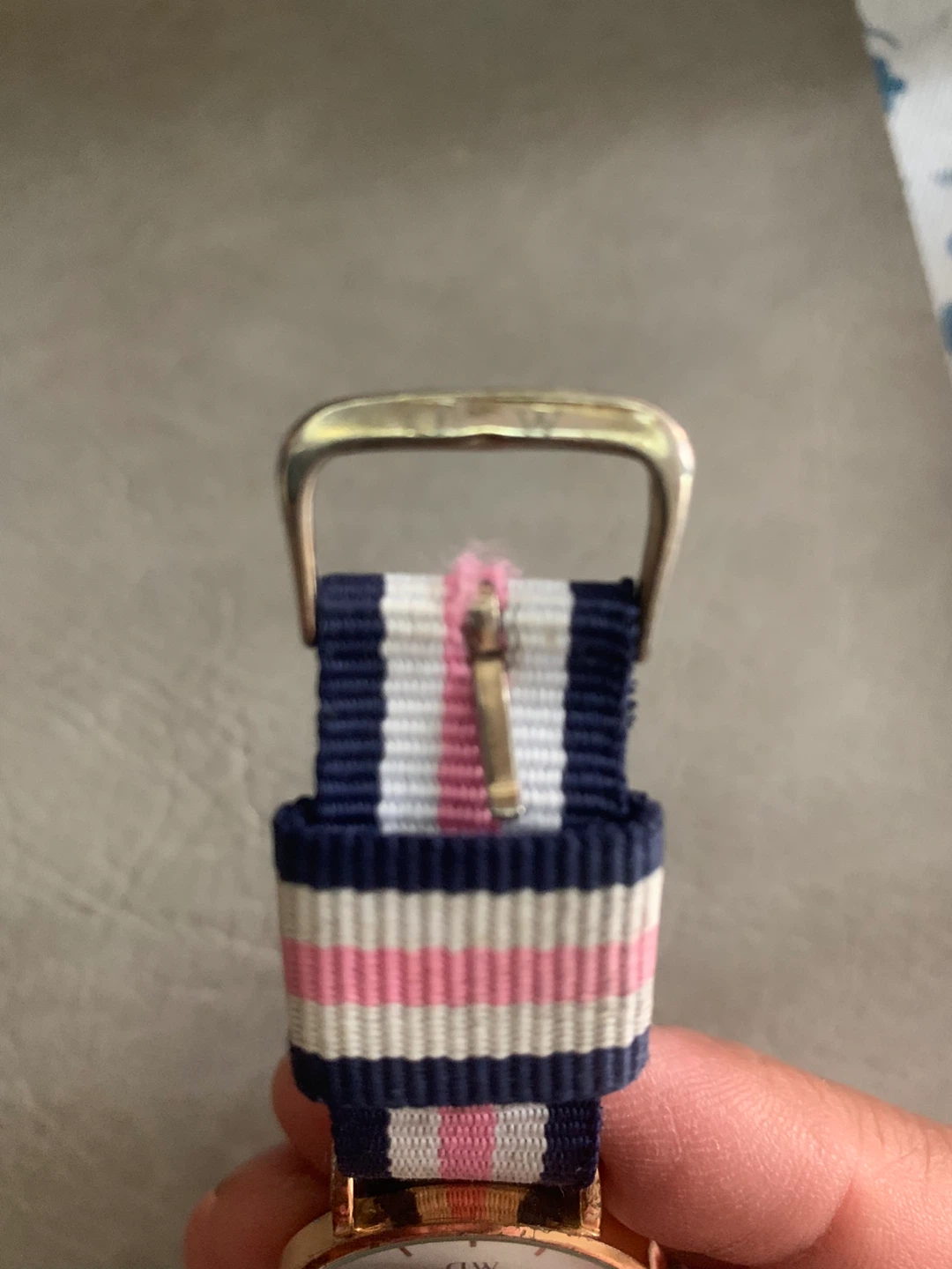 Daniel Wellington Watch with Striped Nylon Strap - photo 3