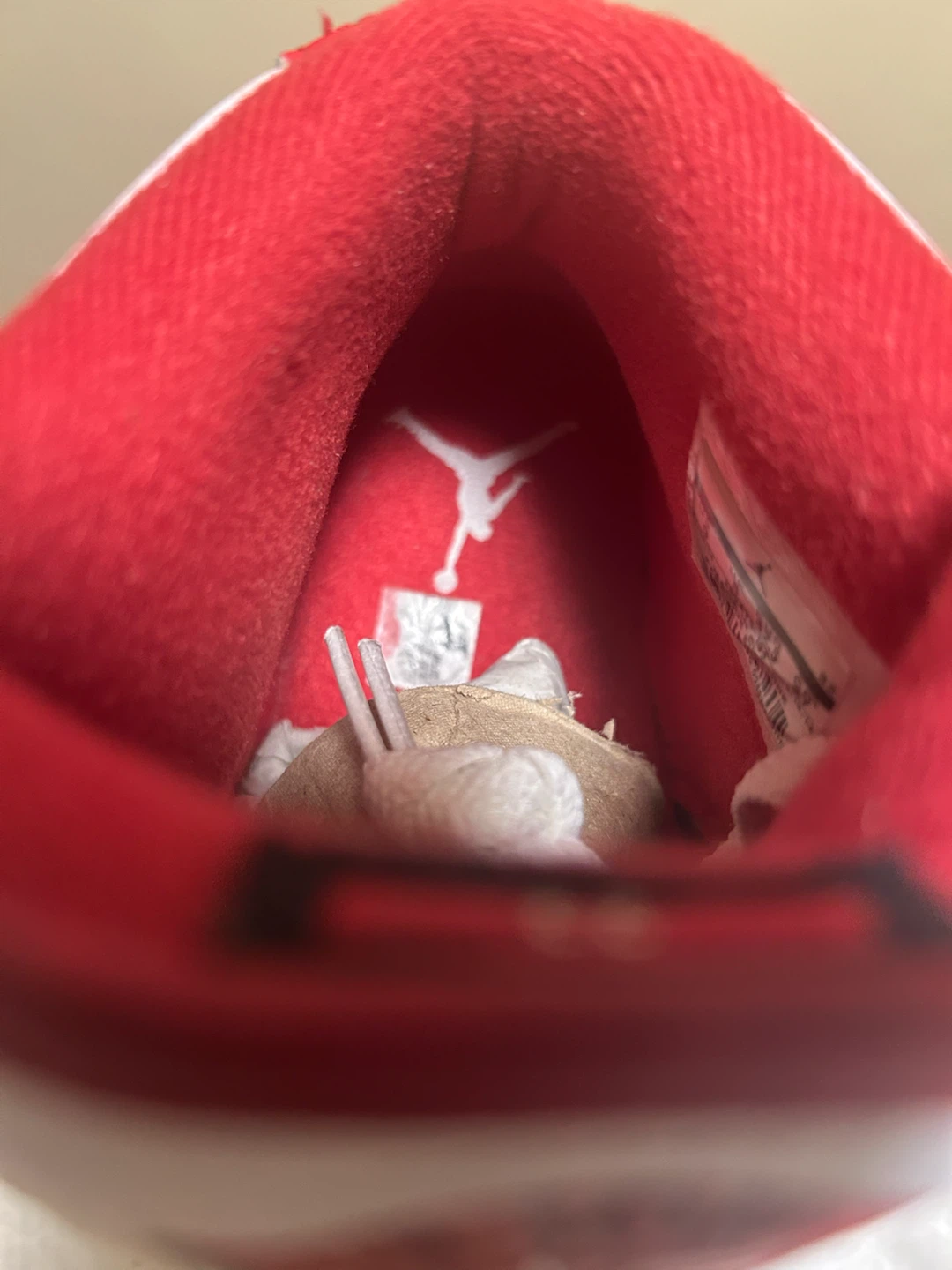 Nike Air Jordan 2 Retro White Red - photo 4