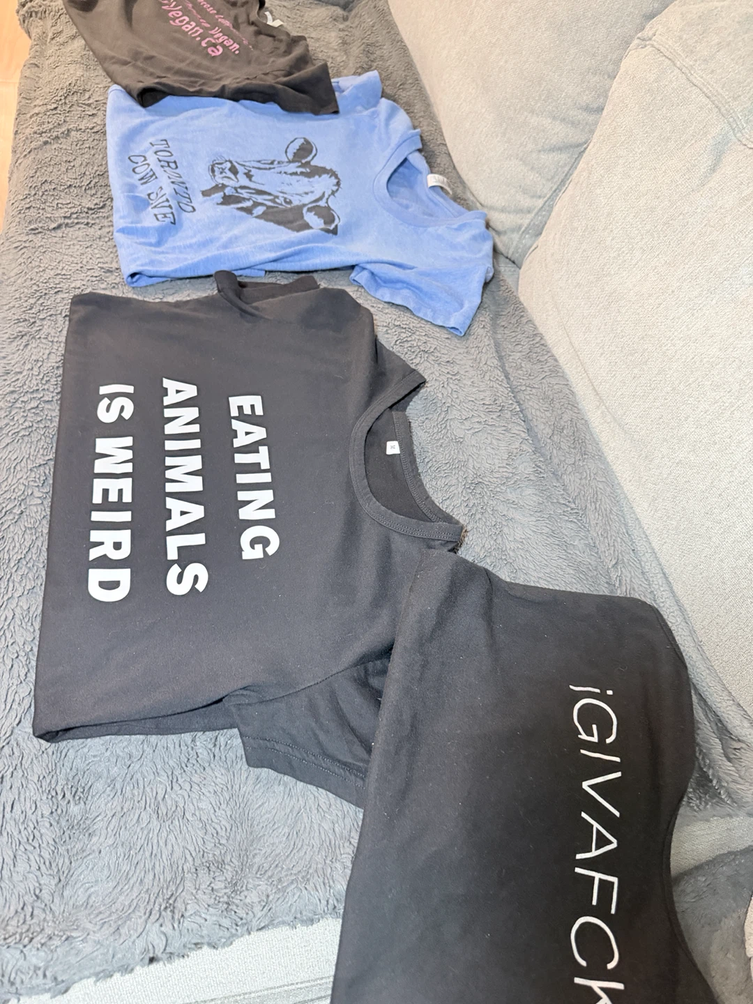 Vegan Activist Tee Bundle – 4 Graphic T-Shirts