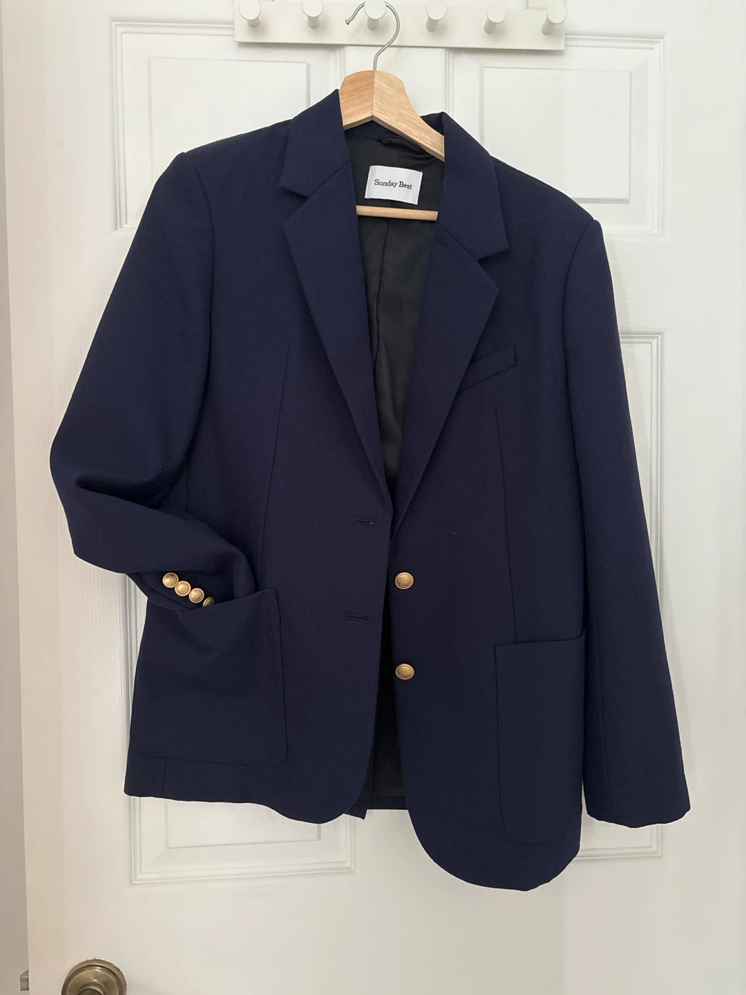 Sunday Best Navy Blue Blazer