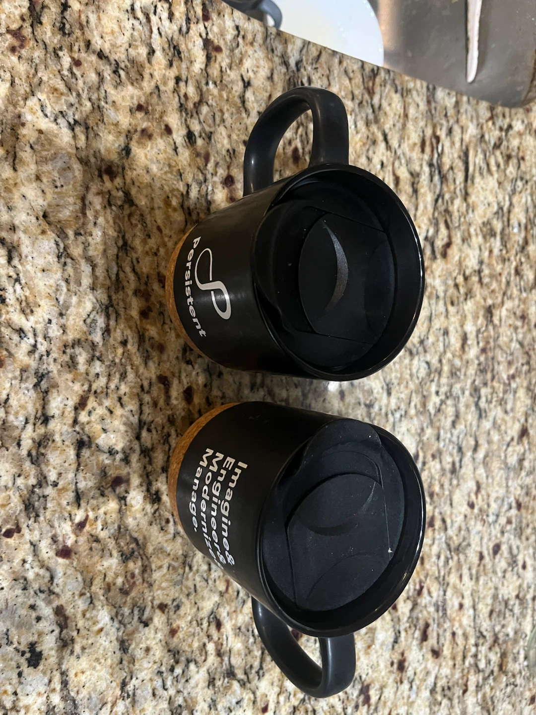 Ceramic Mugs with Lids - Set of 2 - photo 2