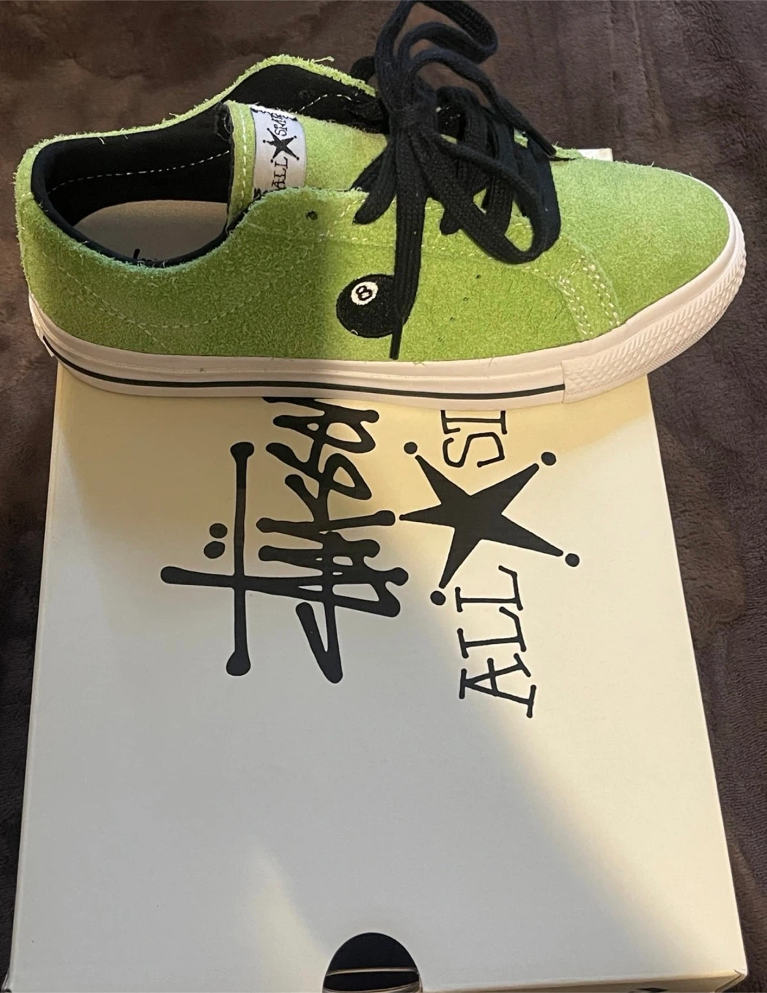 Converse x Stussy All Star Shoes Green - photo 3