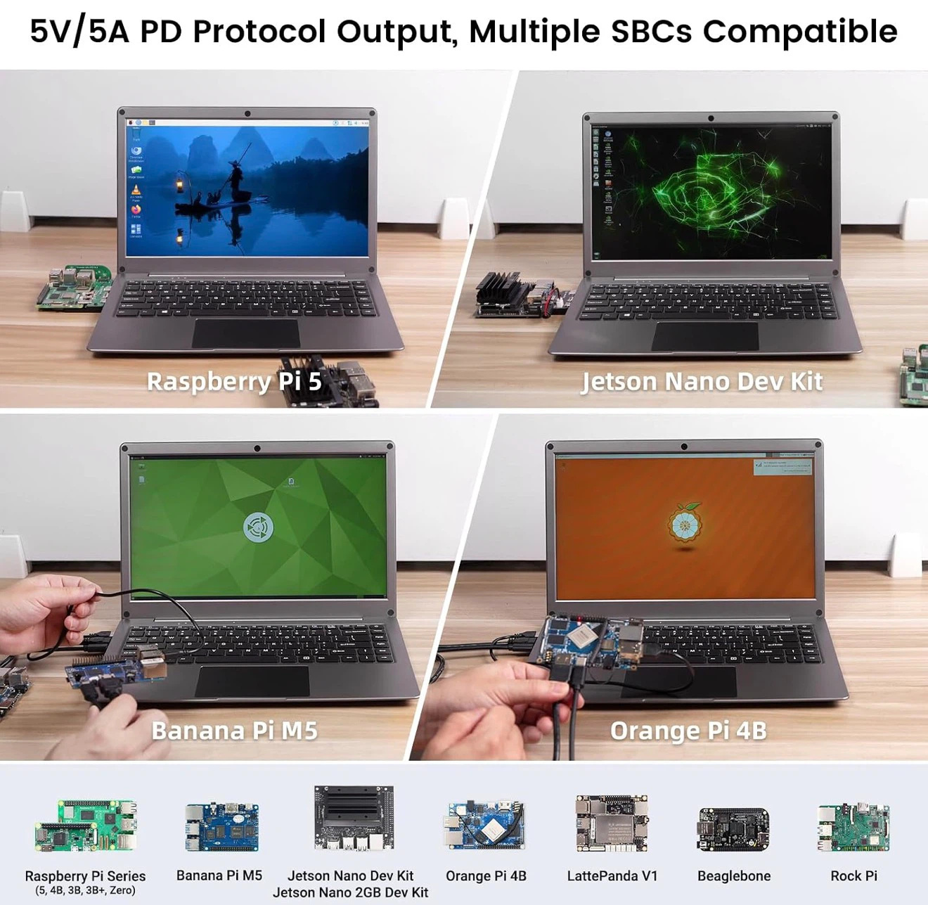 14" 1080P IPS Portable Monitor with Built-in Battery - photo 5