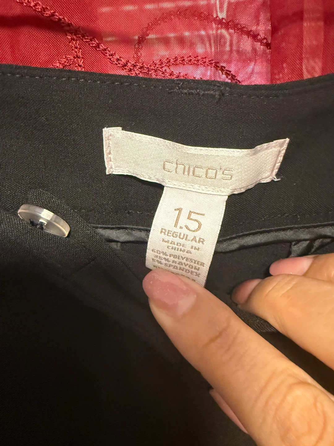 Chico's "The Ultimate Fit" Black Dress Pants - photo 4