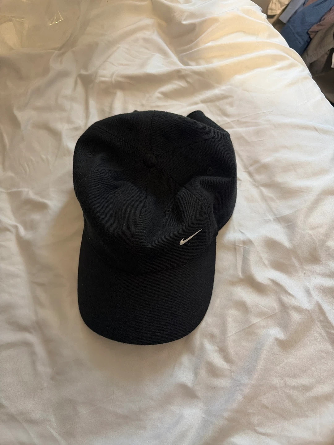 Nike Swoosh Baseball Cap - Black
