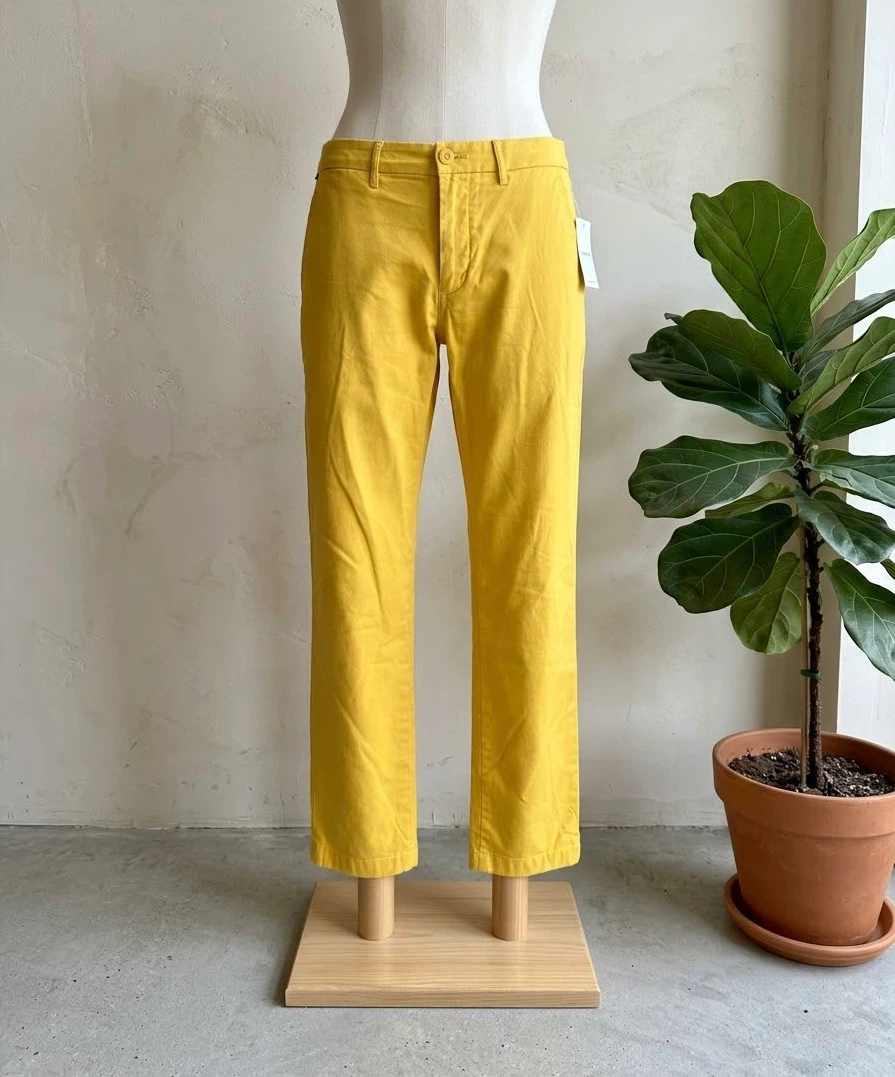Tommy Hilfiger Yellow Chino Pants