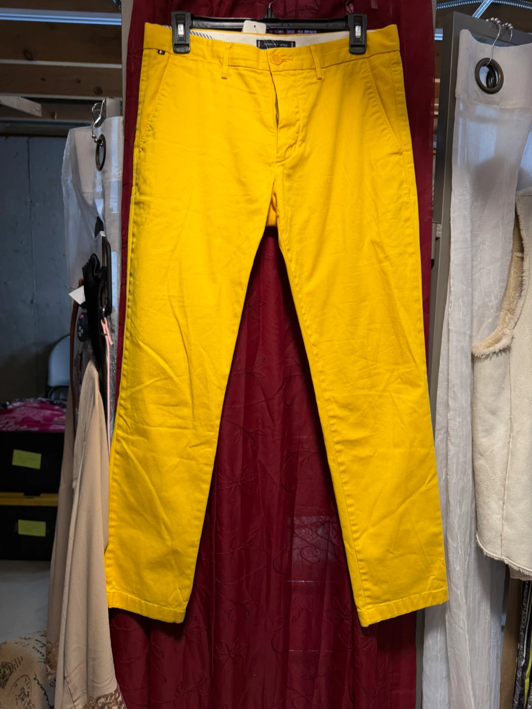 Tommy Hilfiger Yellow Chino Pants - photo 2