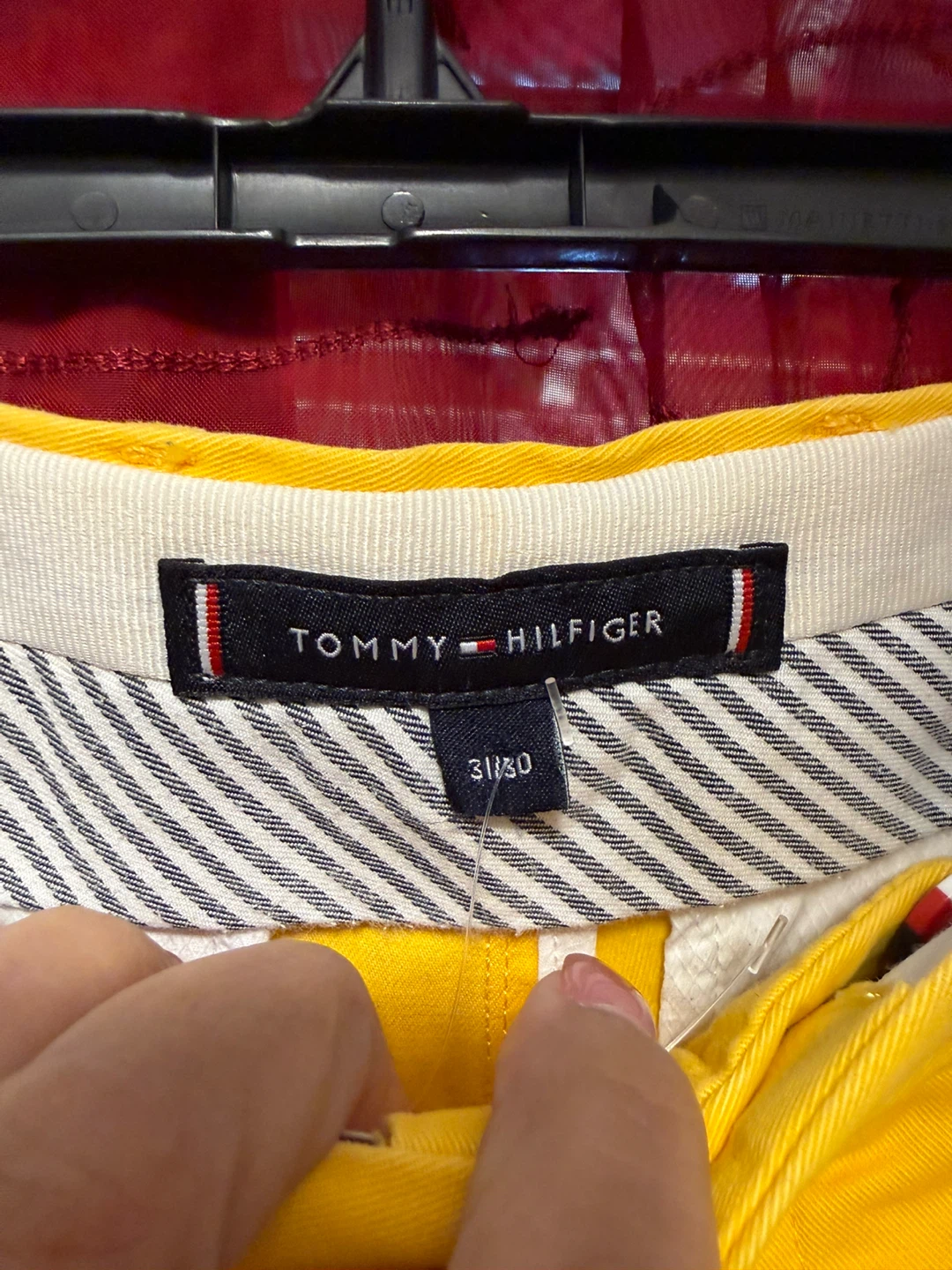 Tommy Hilfiger Yellow Chino Pants - photo 3