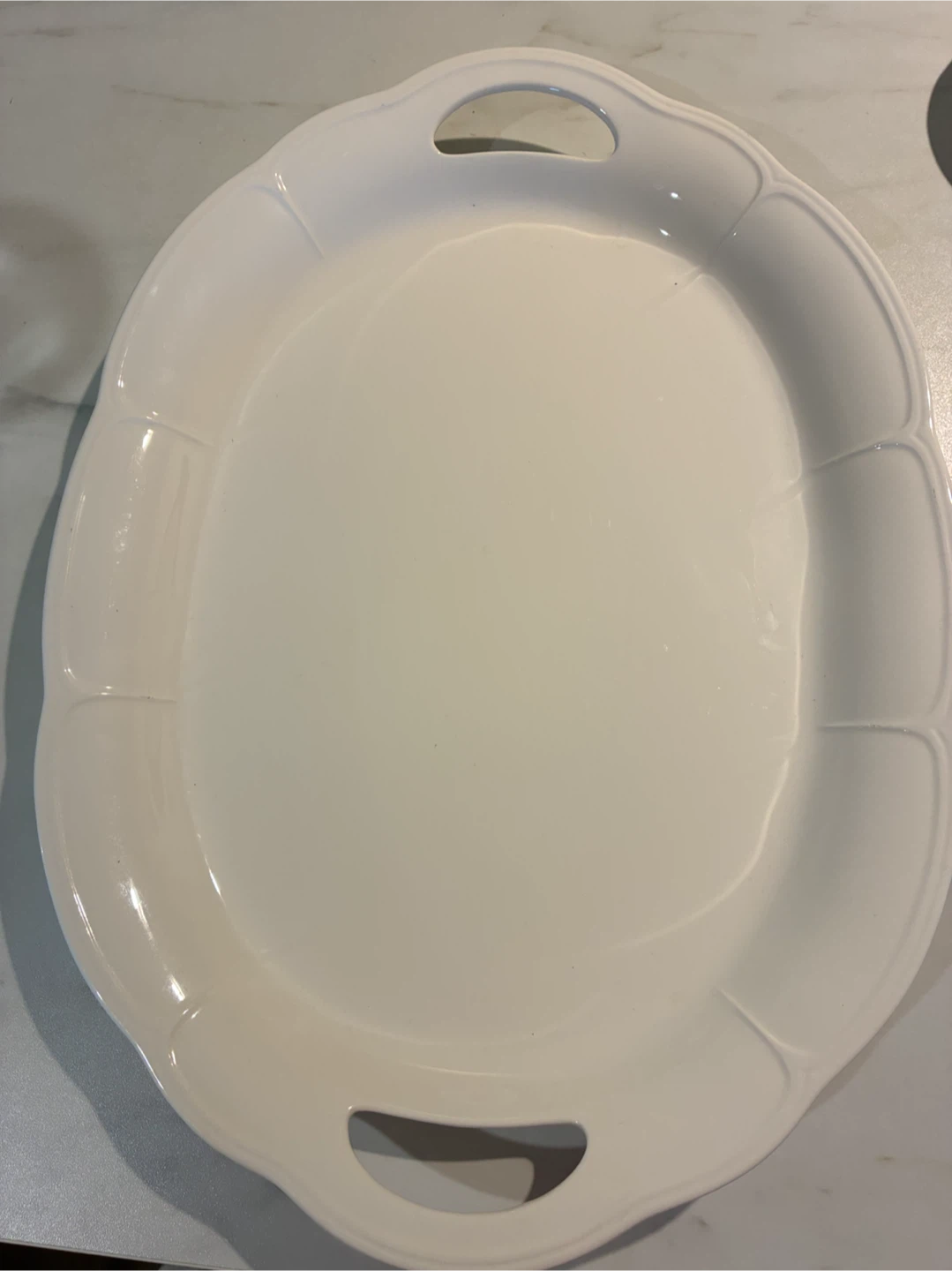 MOVING SALE : Beautiful Ceramic Serving Platters - photo 2