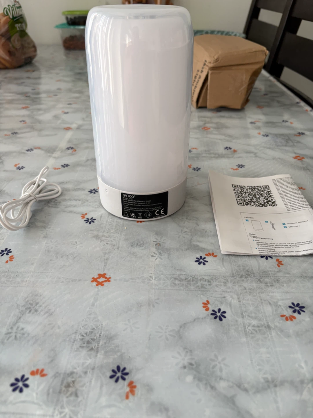 GVTCO RGB Color Changing Touch LED Lamp