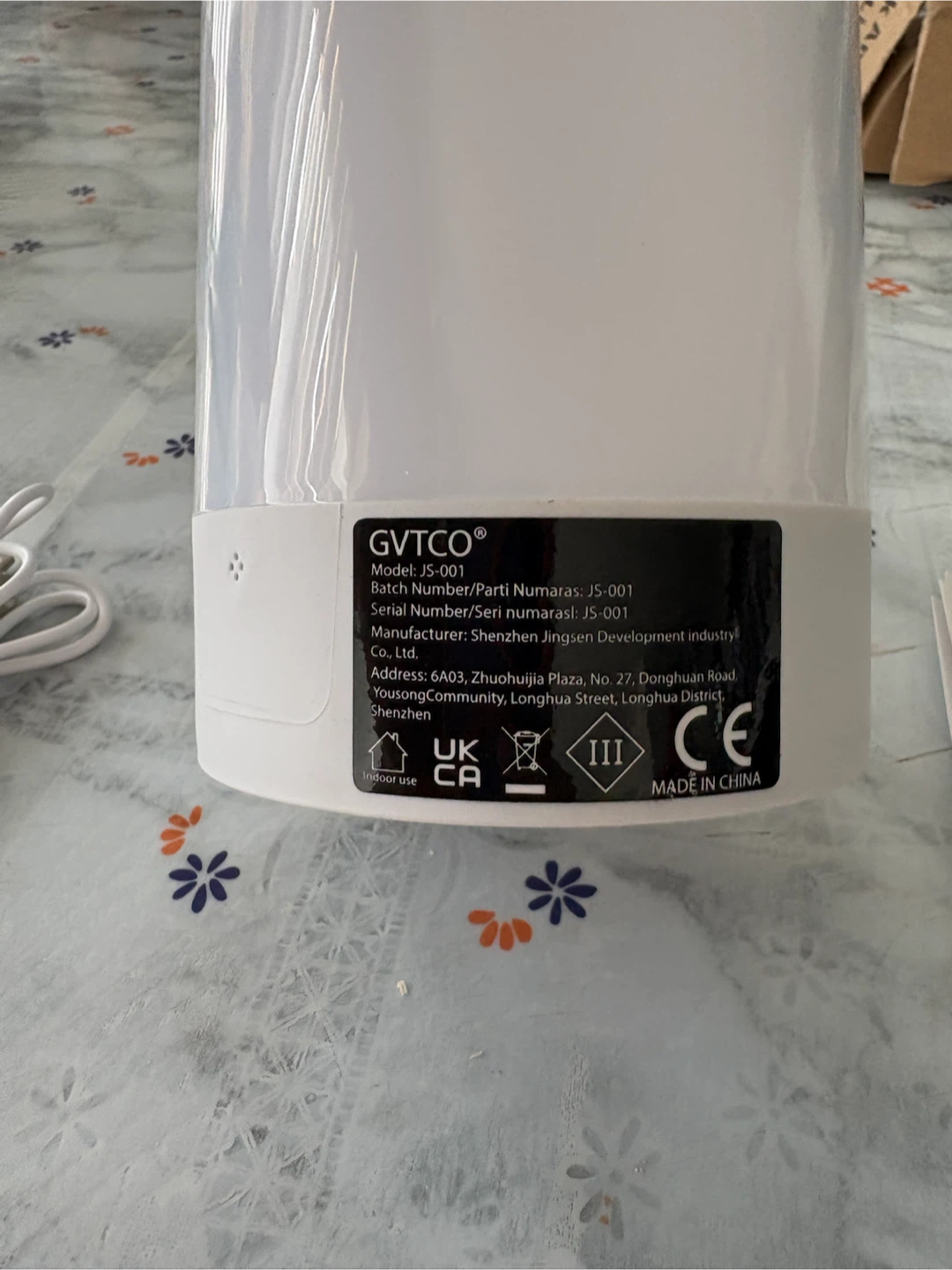 GVTCO RGB Color Changing Touch LED Lamp - photo 2