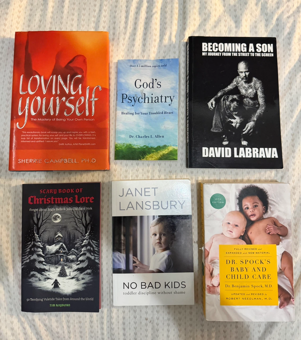 Selection of six non-fiction and lore books