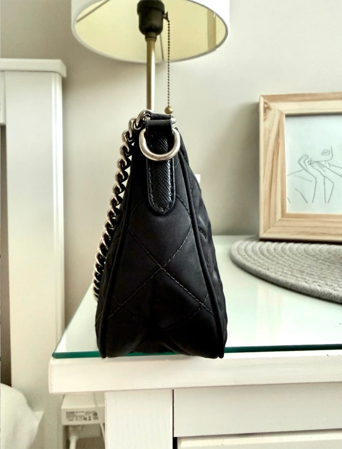Prada Quilted Tessuto Crossbody Bag - photo 3
