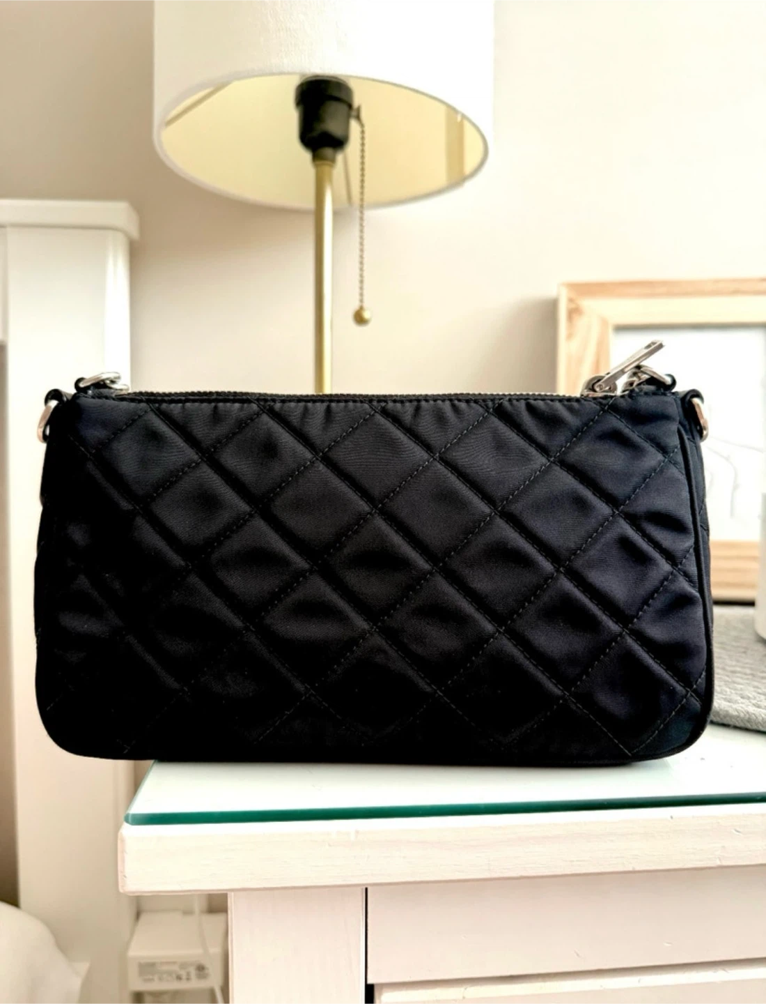 Prada Quilted Tessuto Crossbody Bag - photo 4