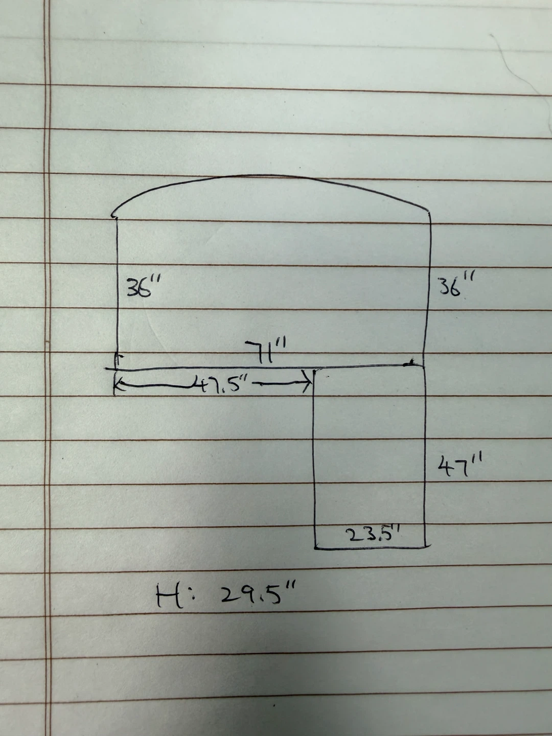 L-Shaped Executive Office Desk - photo 5