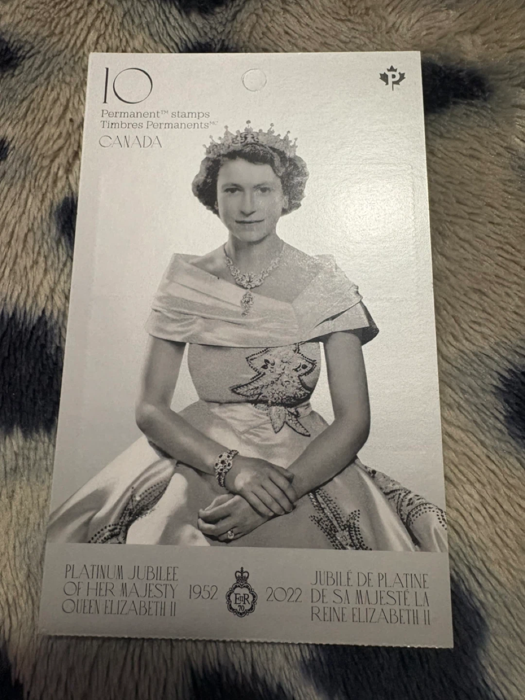 Canada Post Queen Elizabeth II Platinum Jubilee Stamp Booklet
