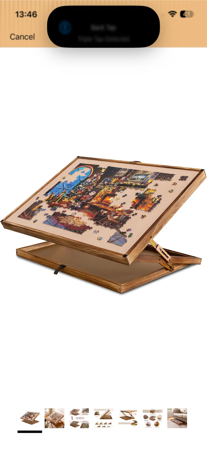 Adjustable Wooden Puzzle Board
