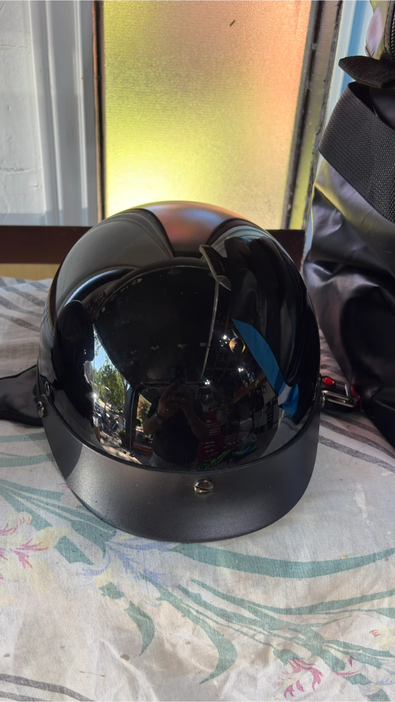 CAN Mach 1 Motorcycle Helmet Size Small - photo 5