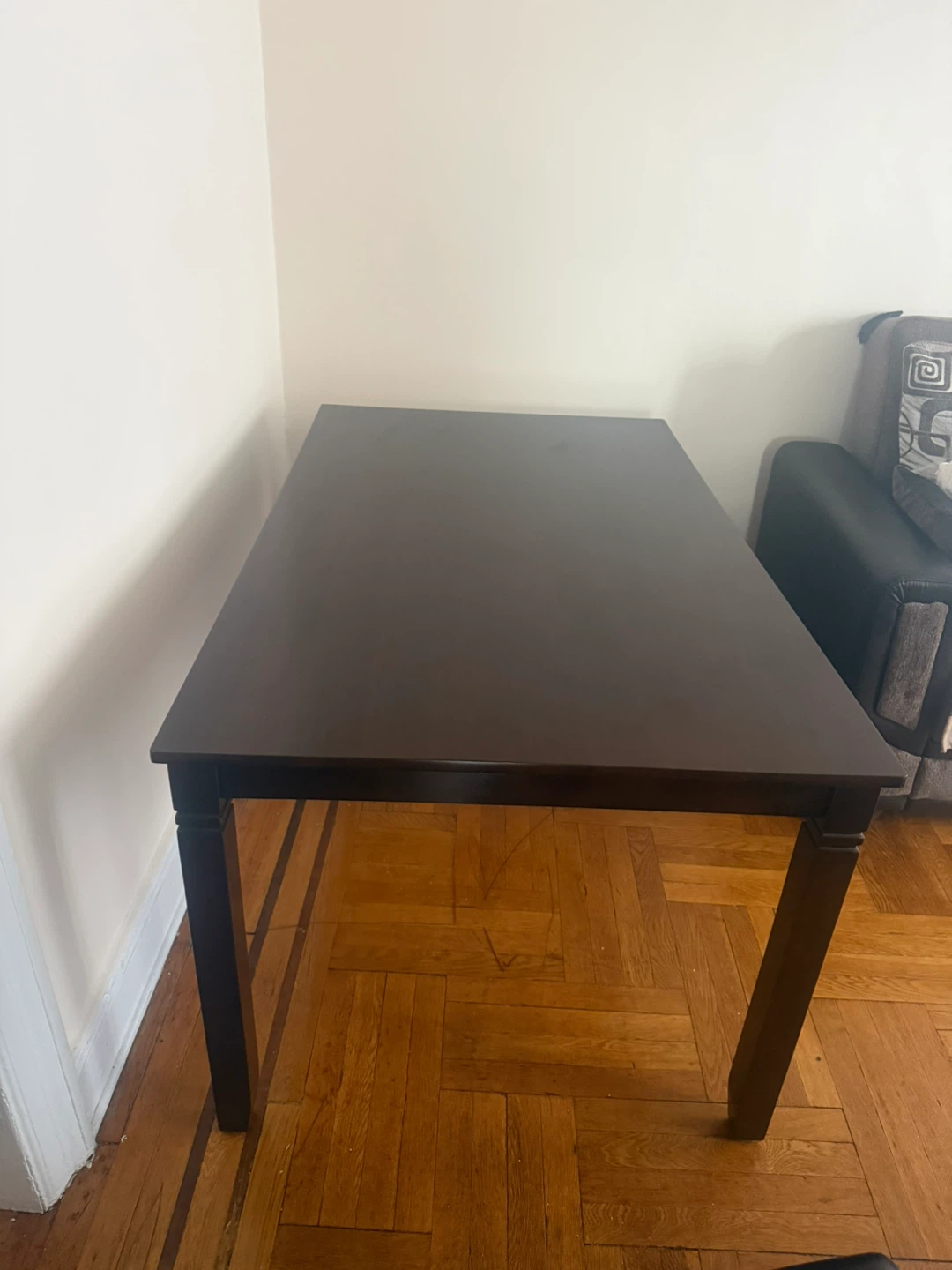Dark Brown Dining Table